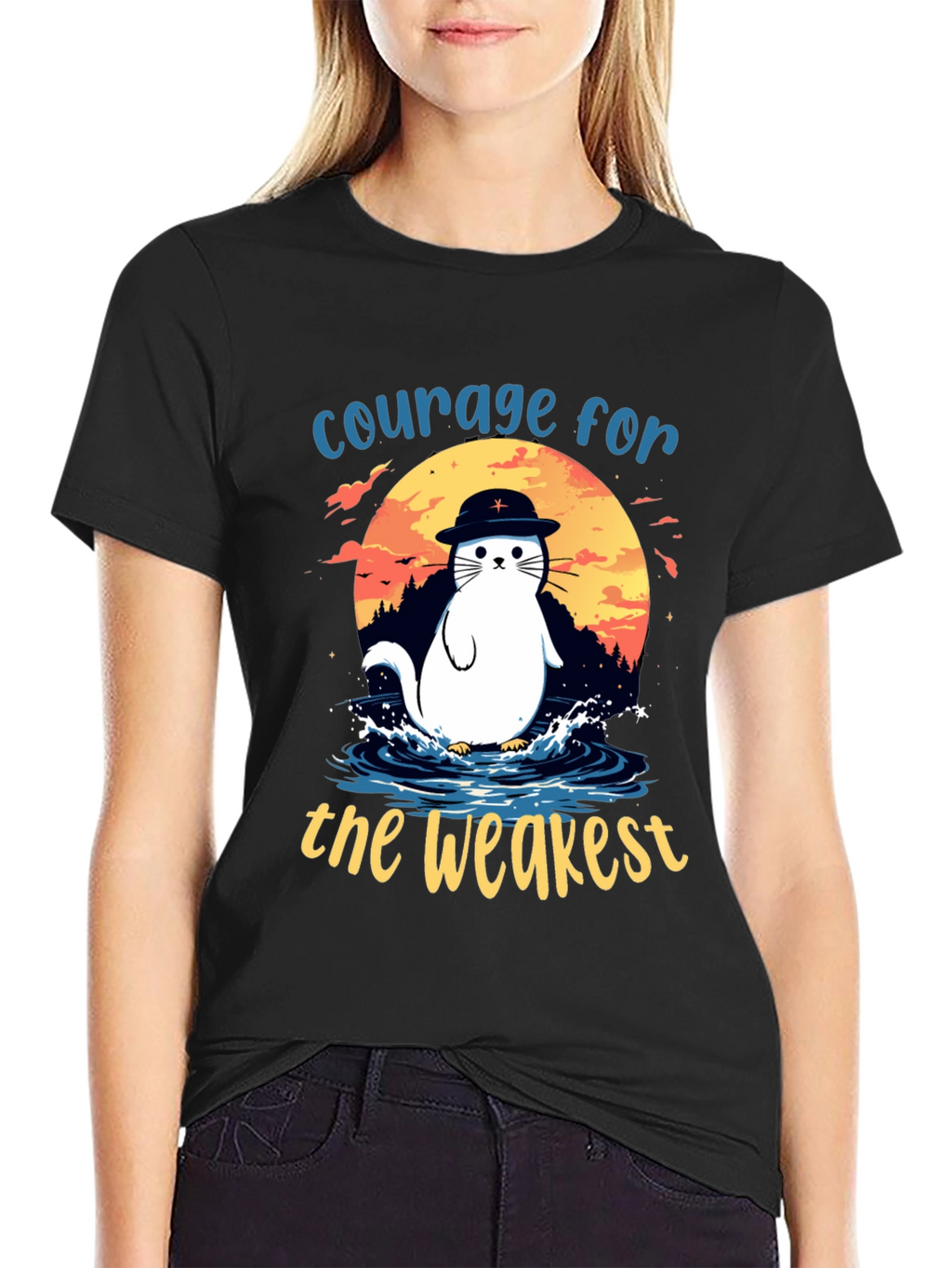 Courage T-Shirt - Seal Design