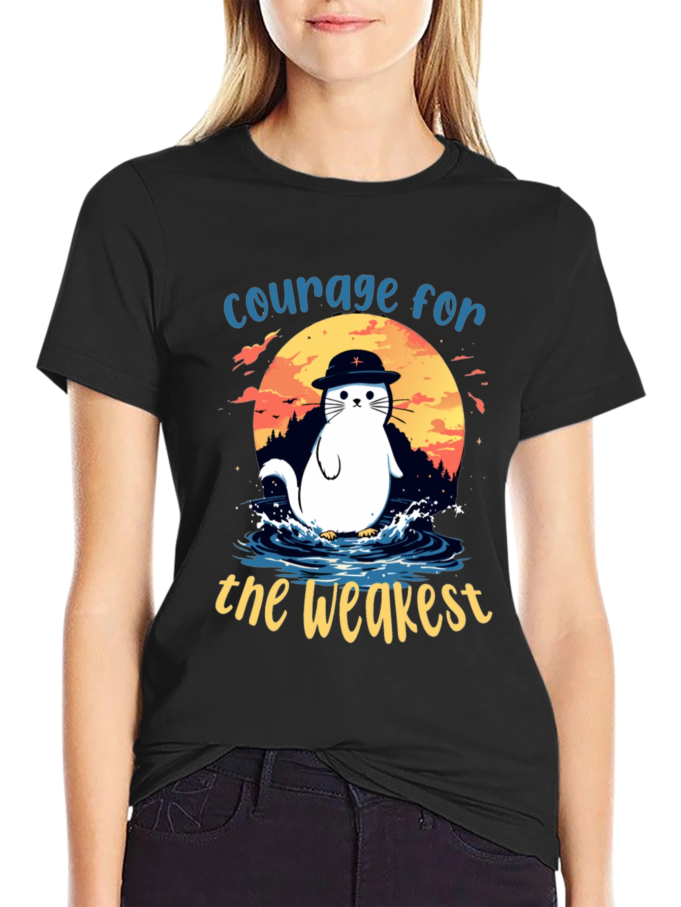 Courage T-Shirt - Seal Design