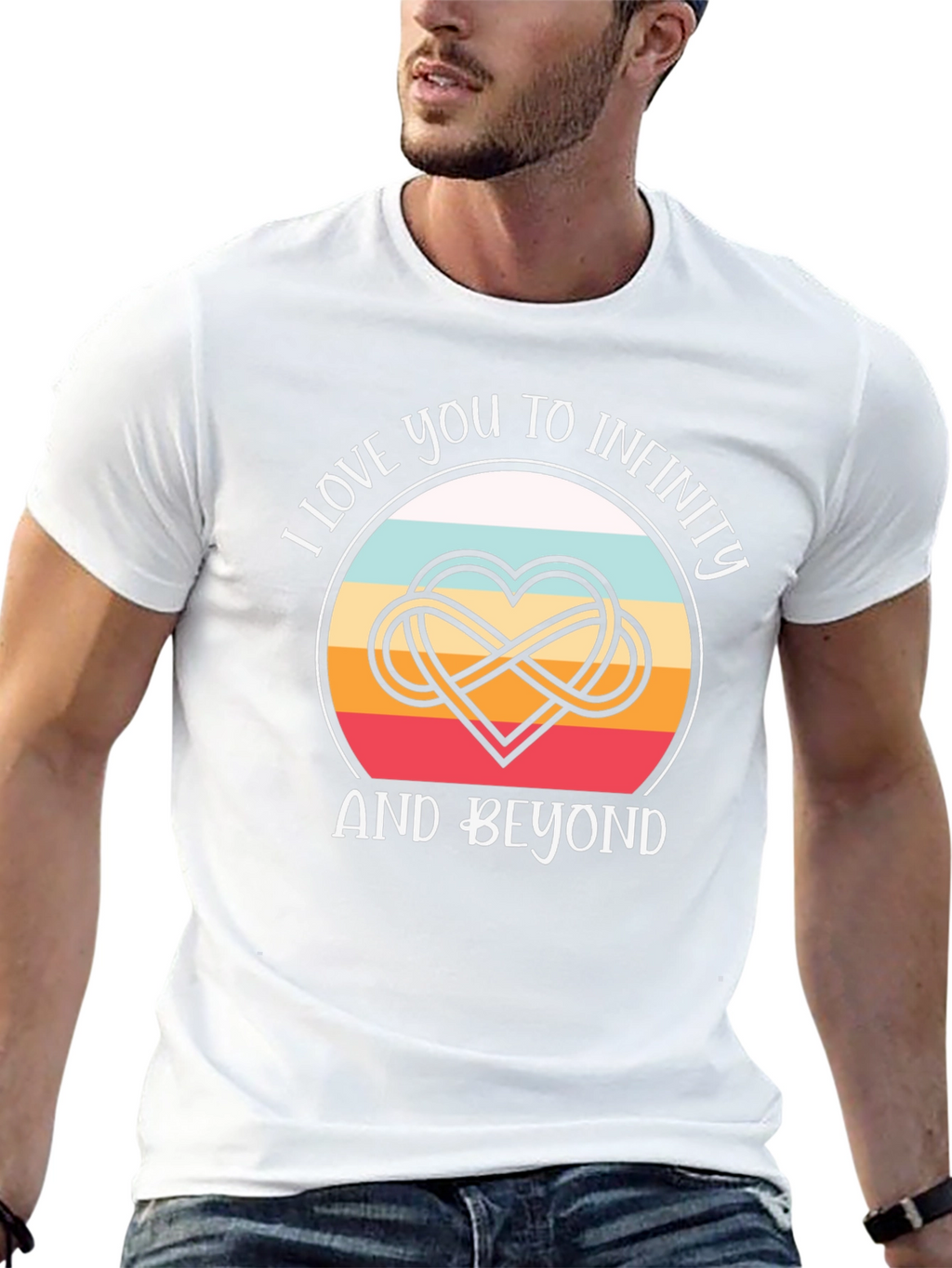 I Love You to Infinity Graphic Tee