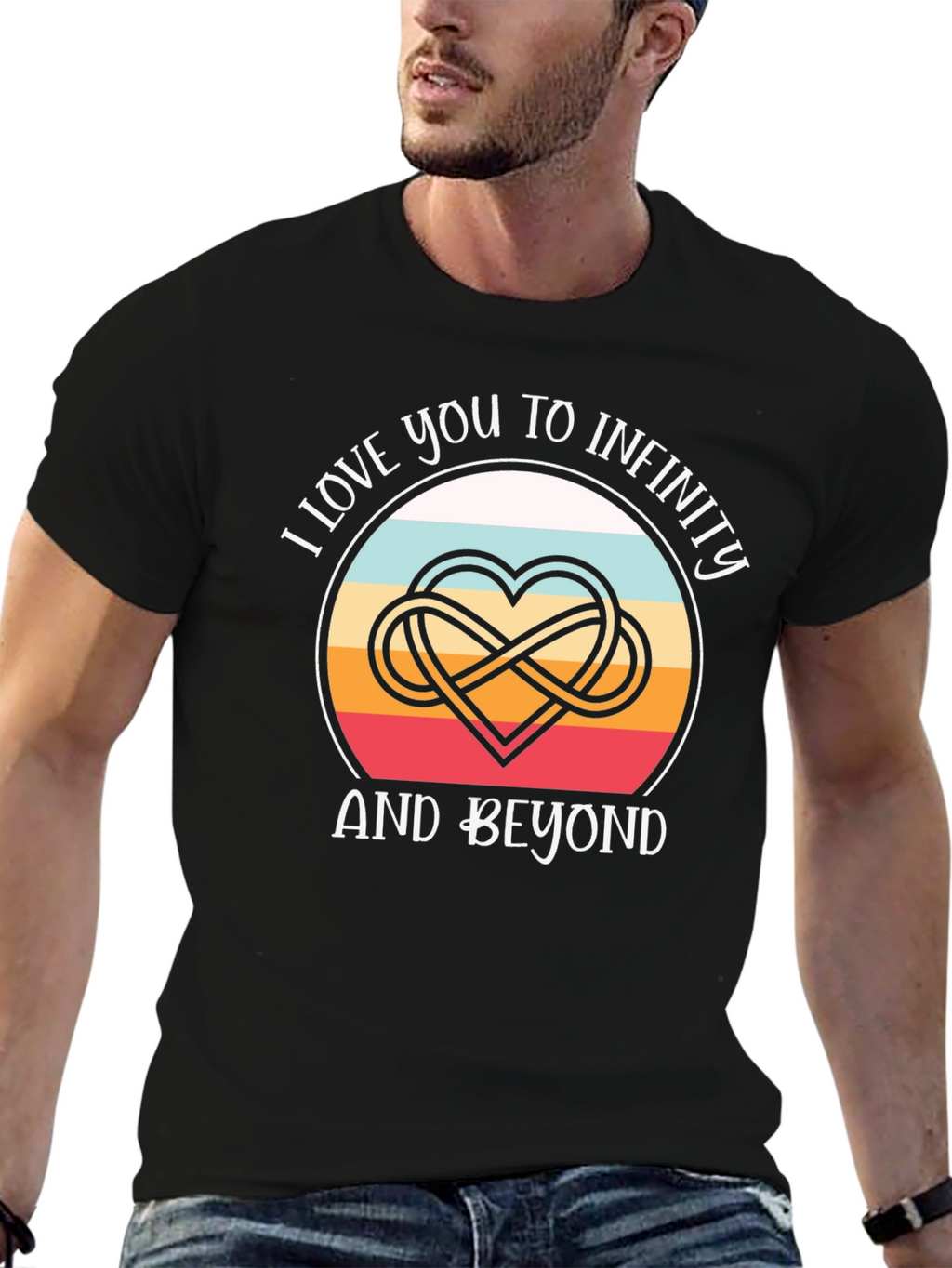 I Love You to Infinity Graphic Tee
