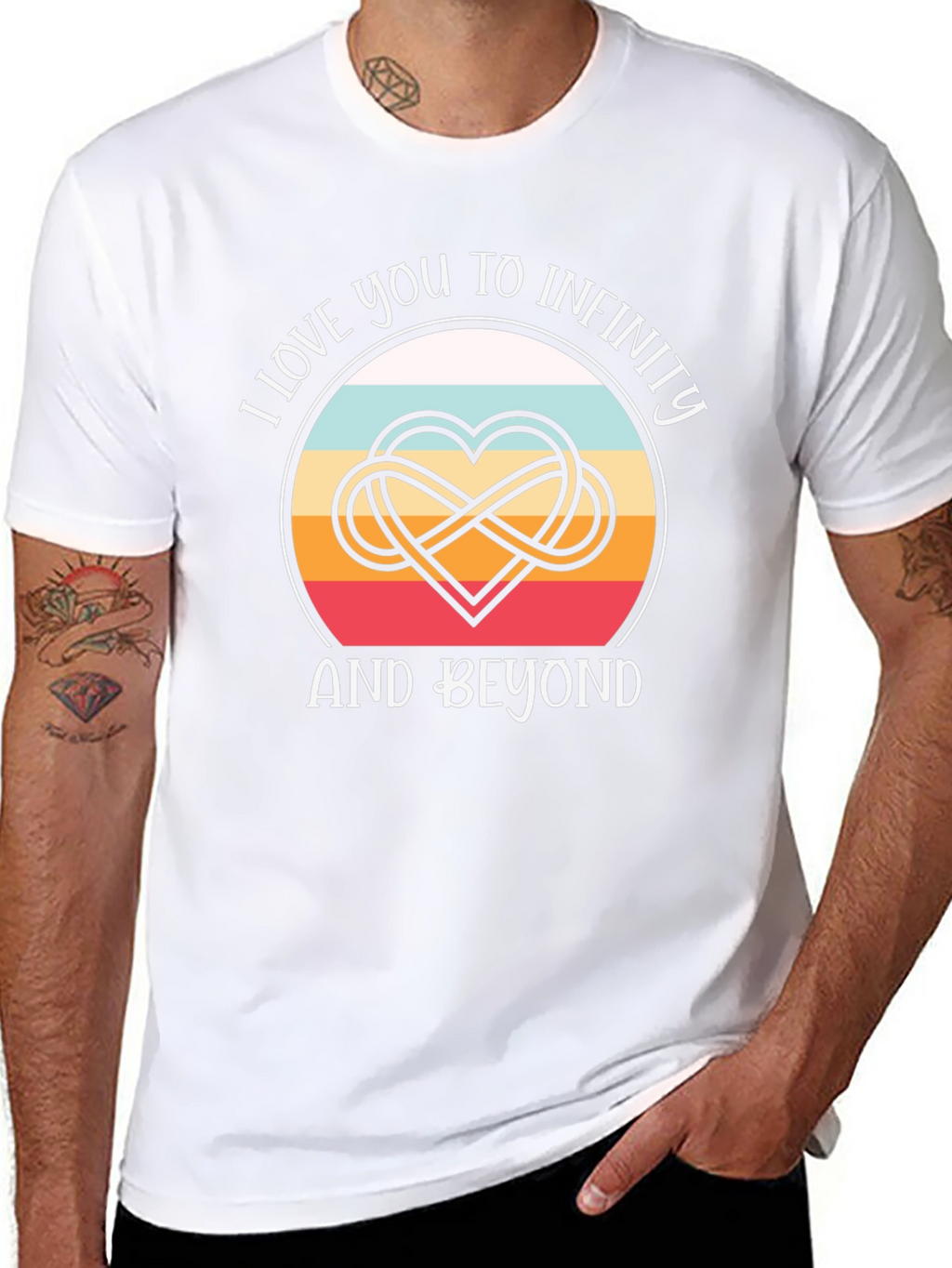 I Love You to Infinity Graphic Tee