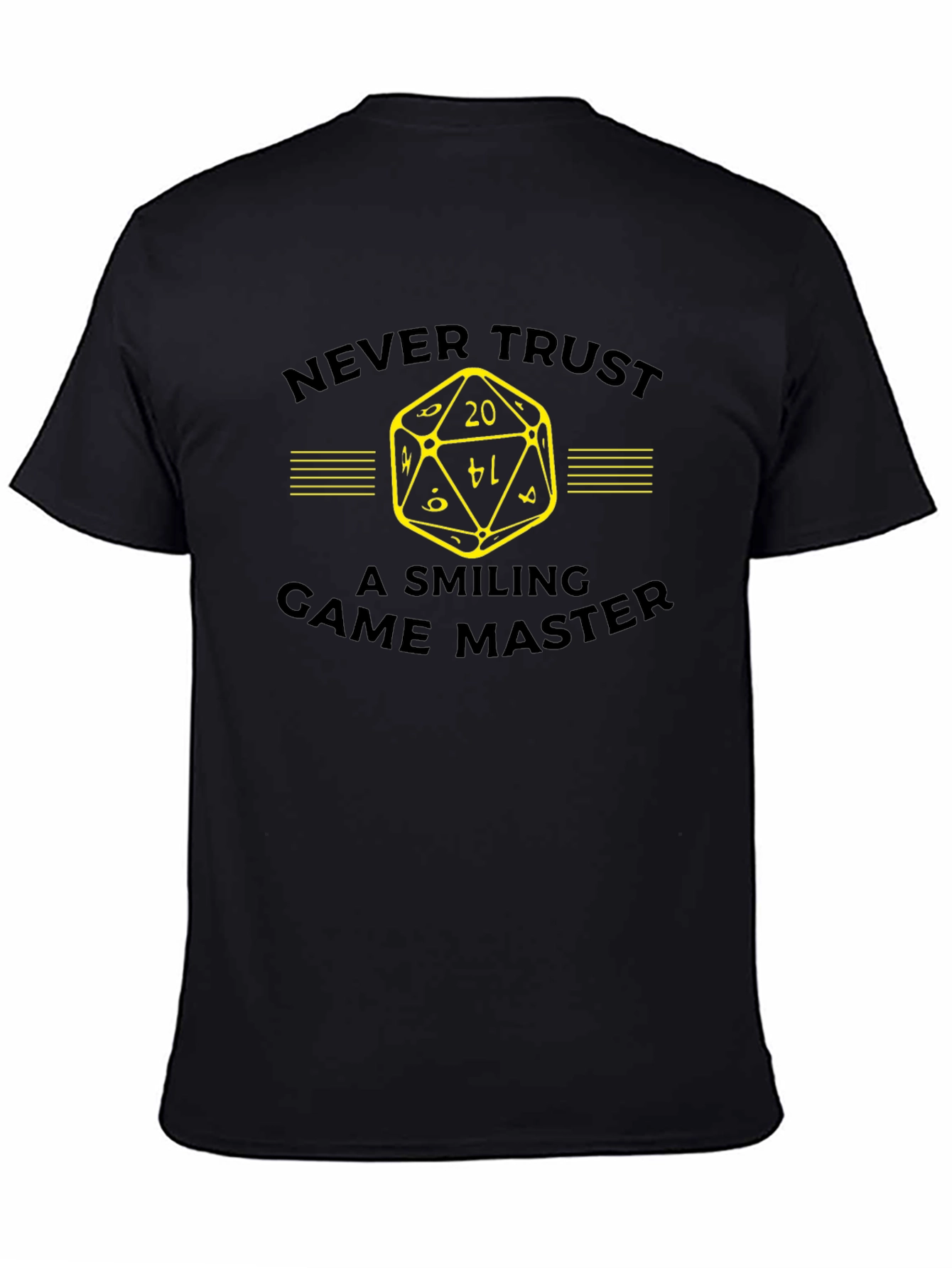 Never Trust Smiling Game Master T-Shirt