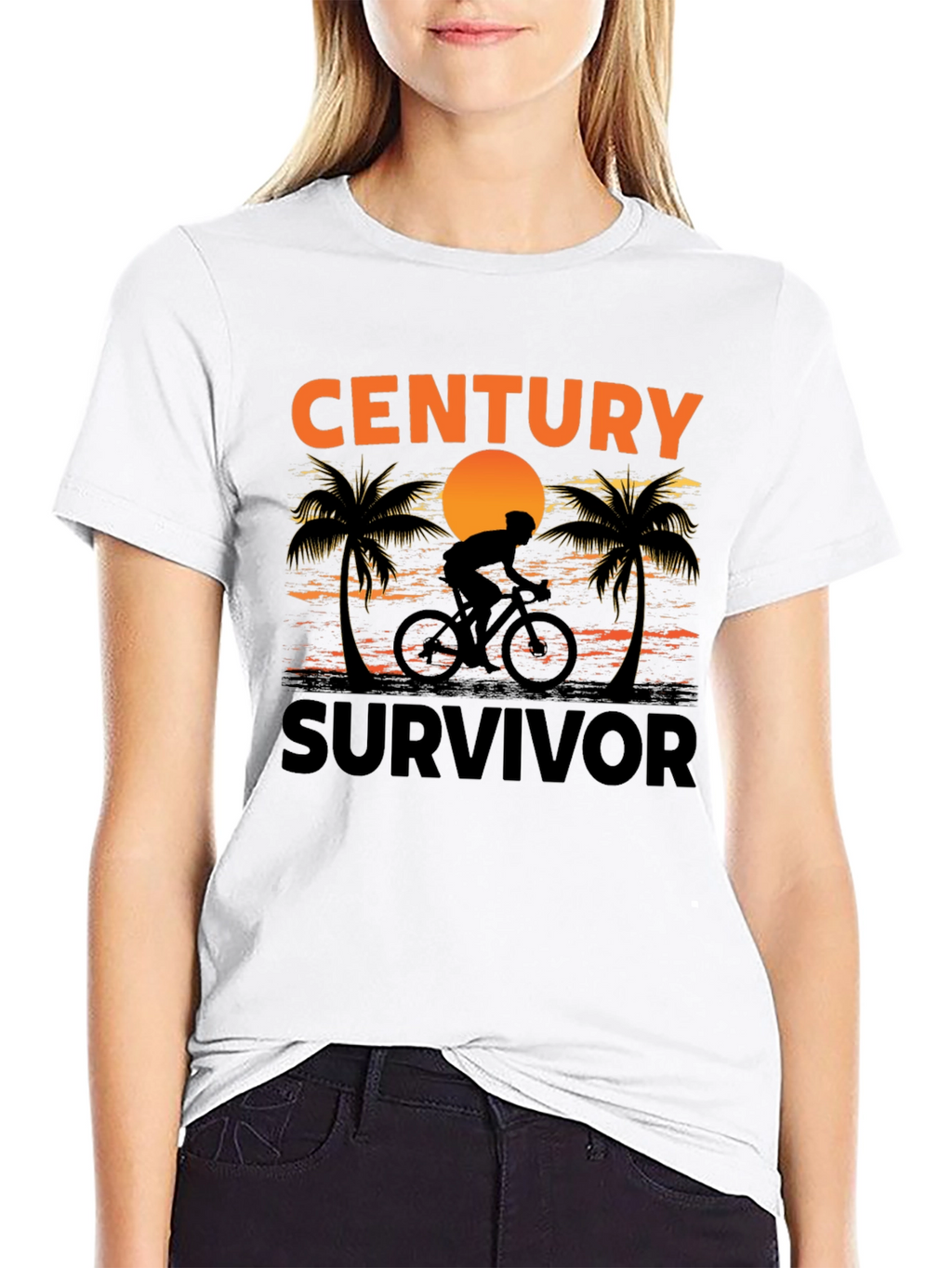 Century Survivor Biker T-Shirt