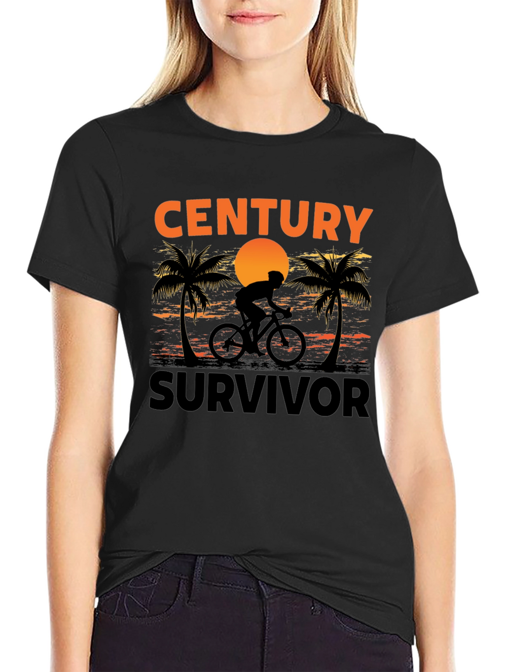 Century Survivor Biker T-Shirt