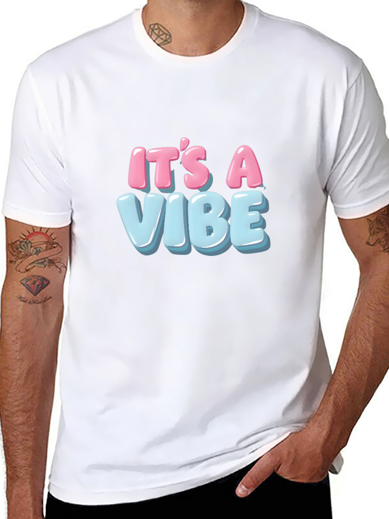 Its A Vibe T-Shirt - Stylish Graphic Tee