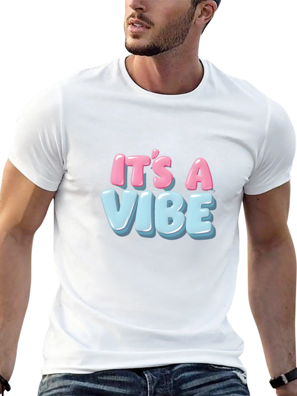 Its A Vibe T-Shirt - Stylish Graphic Tee