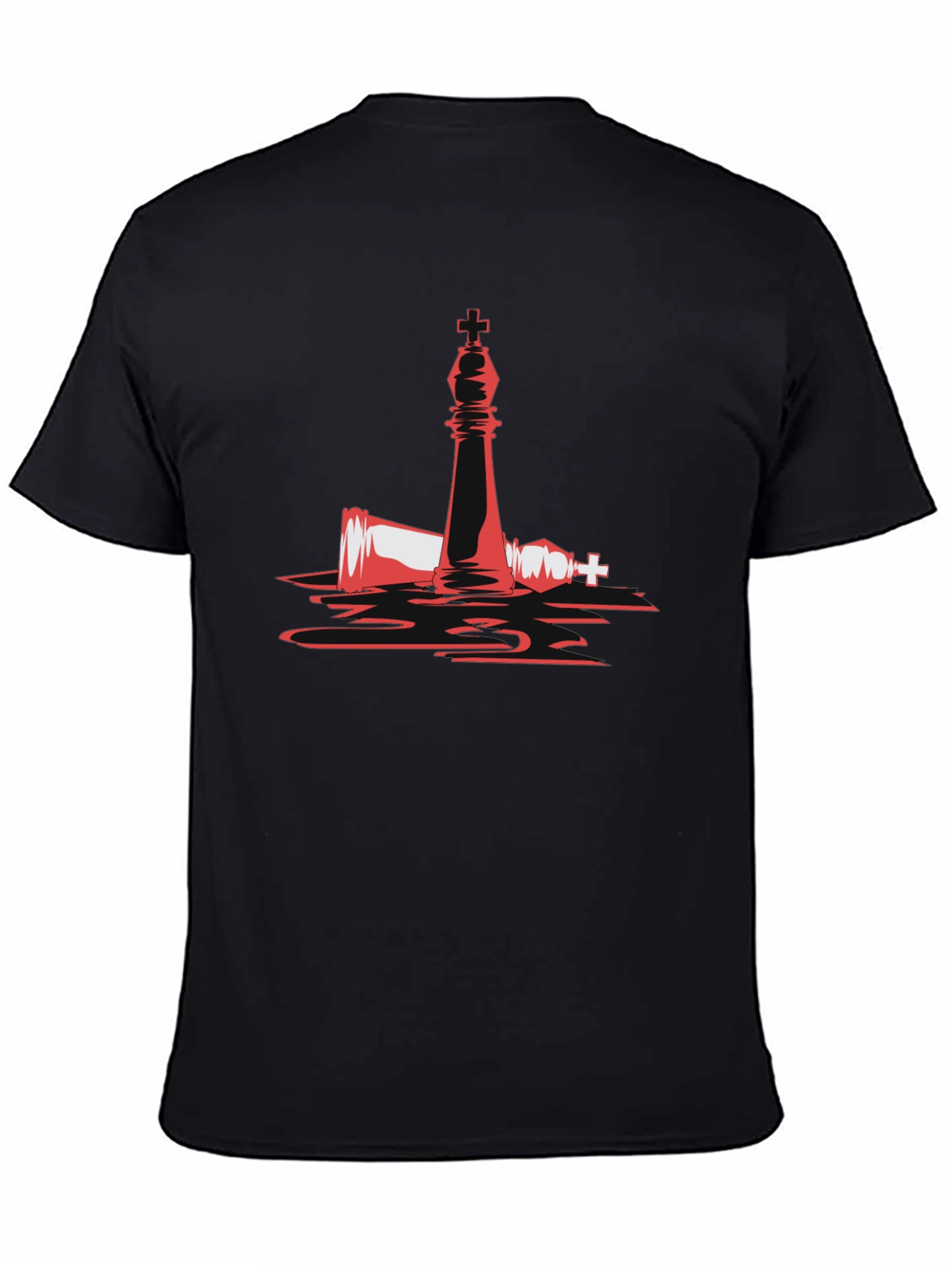 Checkmate T-Shirt - Fallen King Graphic Tee
