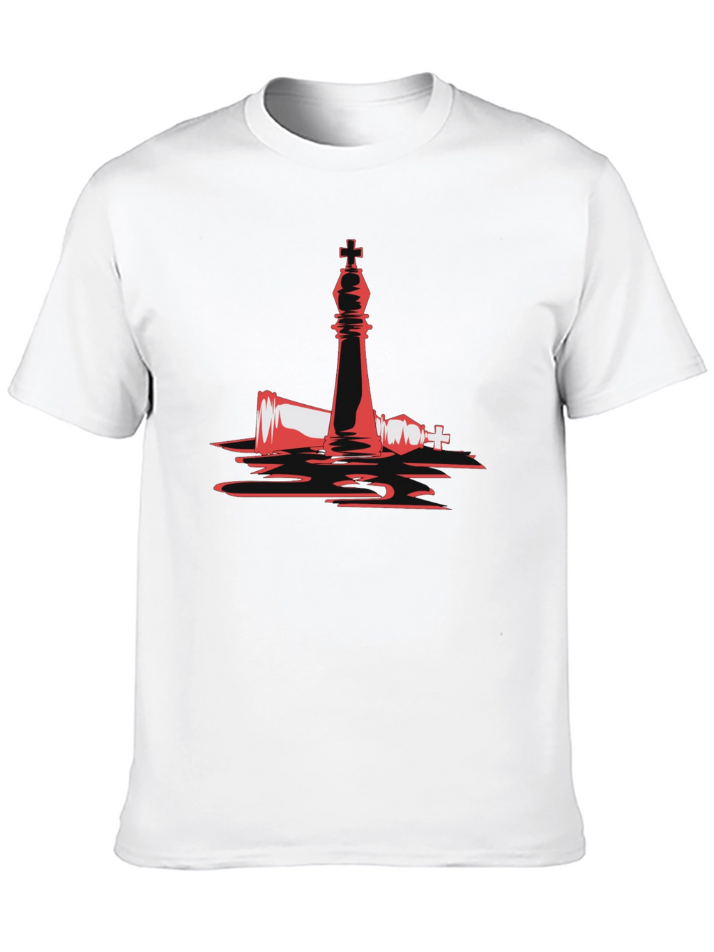 Checkmate T-Shirt - Fallen King Graphic Tee
