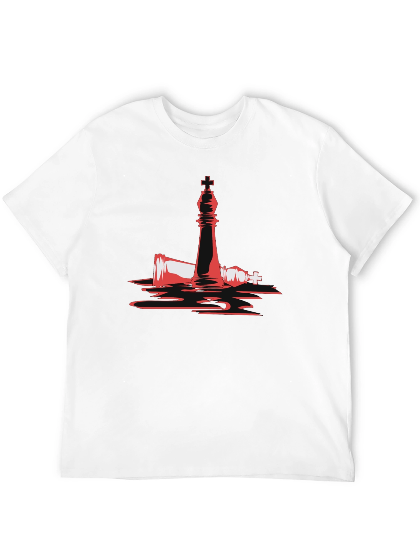 Checkmate T-Shirt - Fallen King Graphic Tee