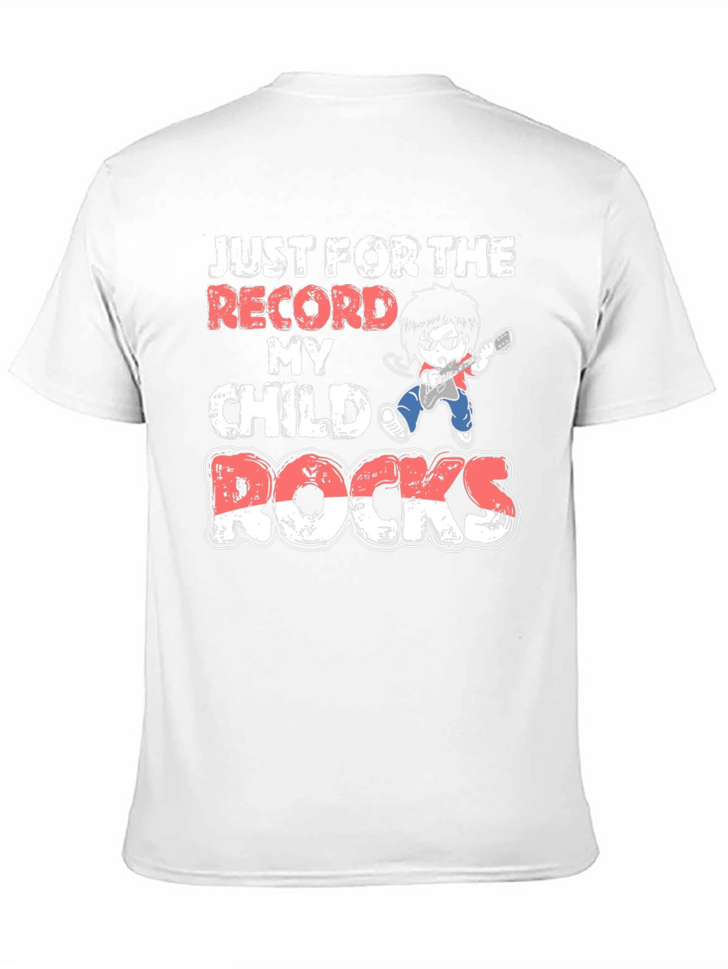 My Child Rocks T-Shirt | Rocker Kid Graphic Tee