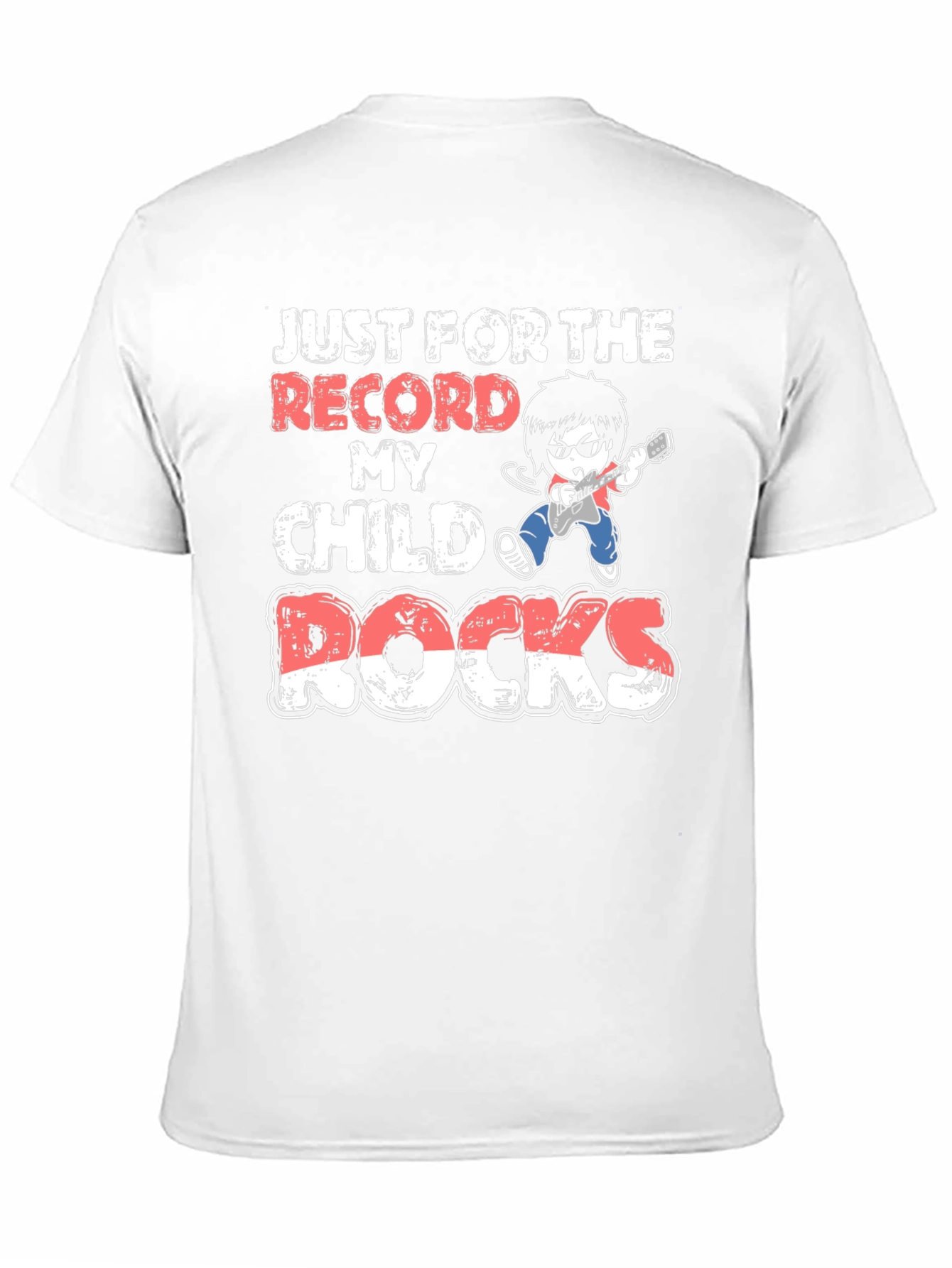 My Child Rocks T-Shirt | Rocker Kid Graphic Tee