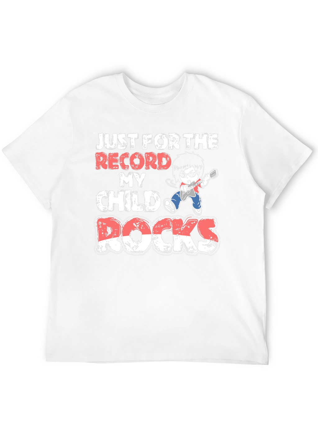 My Child Rocks T-Shirt | Rocker Kid Graphic Tee