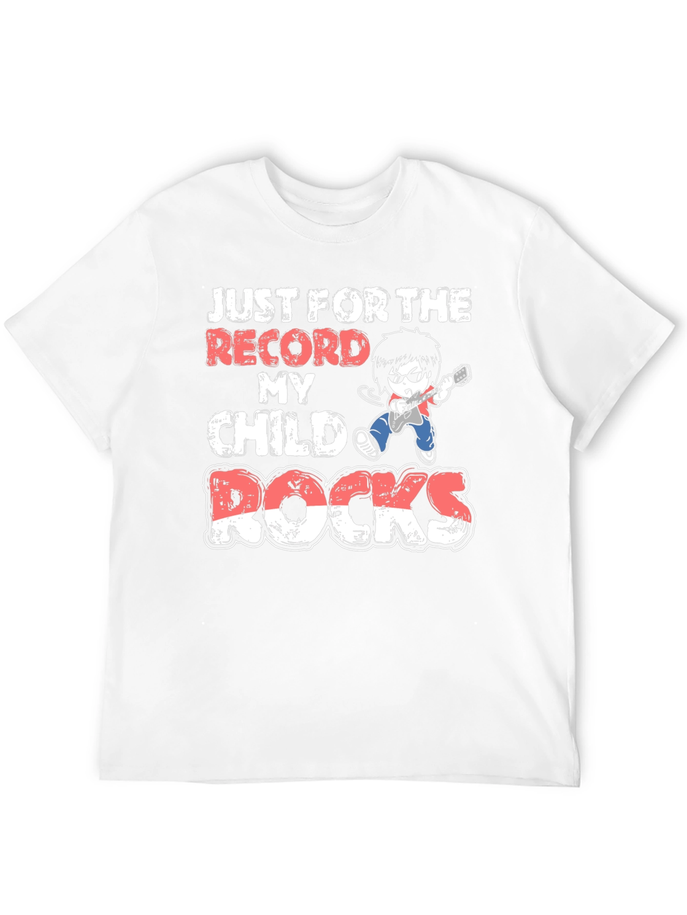 My Child Rocks T-Shirt | Rocker Kid Graphic Tee