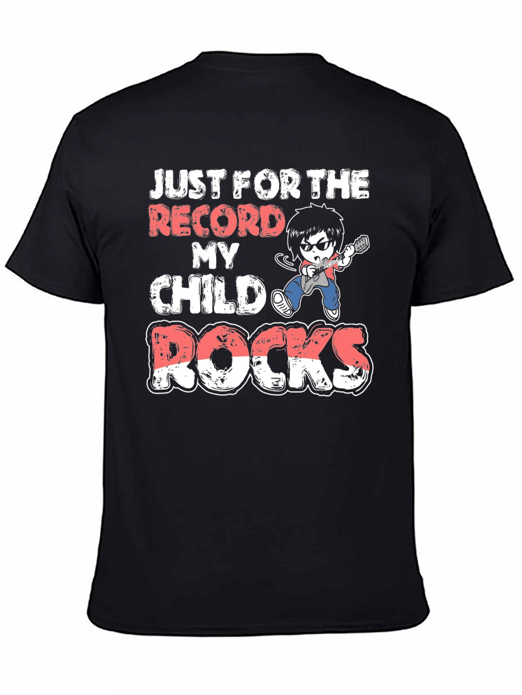 My Child Rocks T-Shirt | Rocker Kid Graphic Tee
