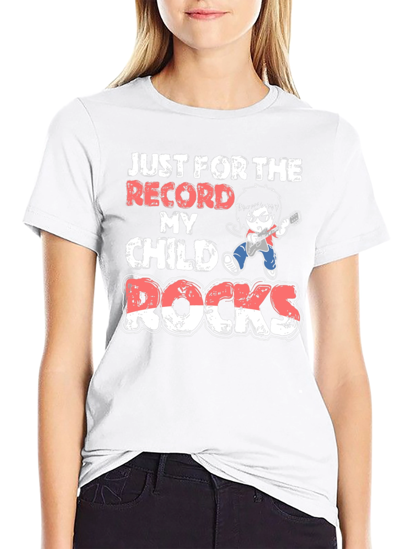 My Child Rocks T-Shirt | Rocker Kid Graphic Tee