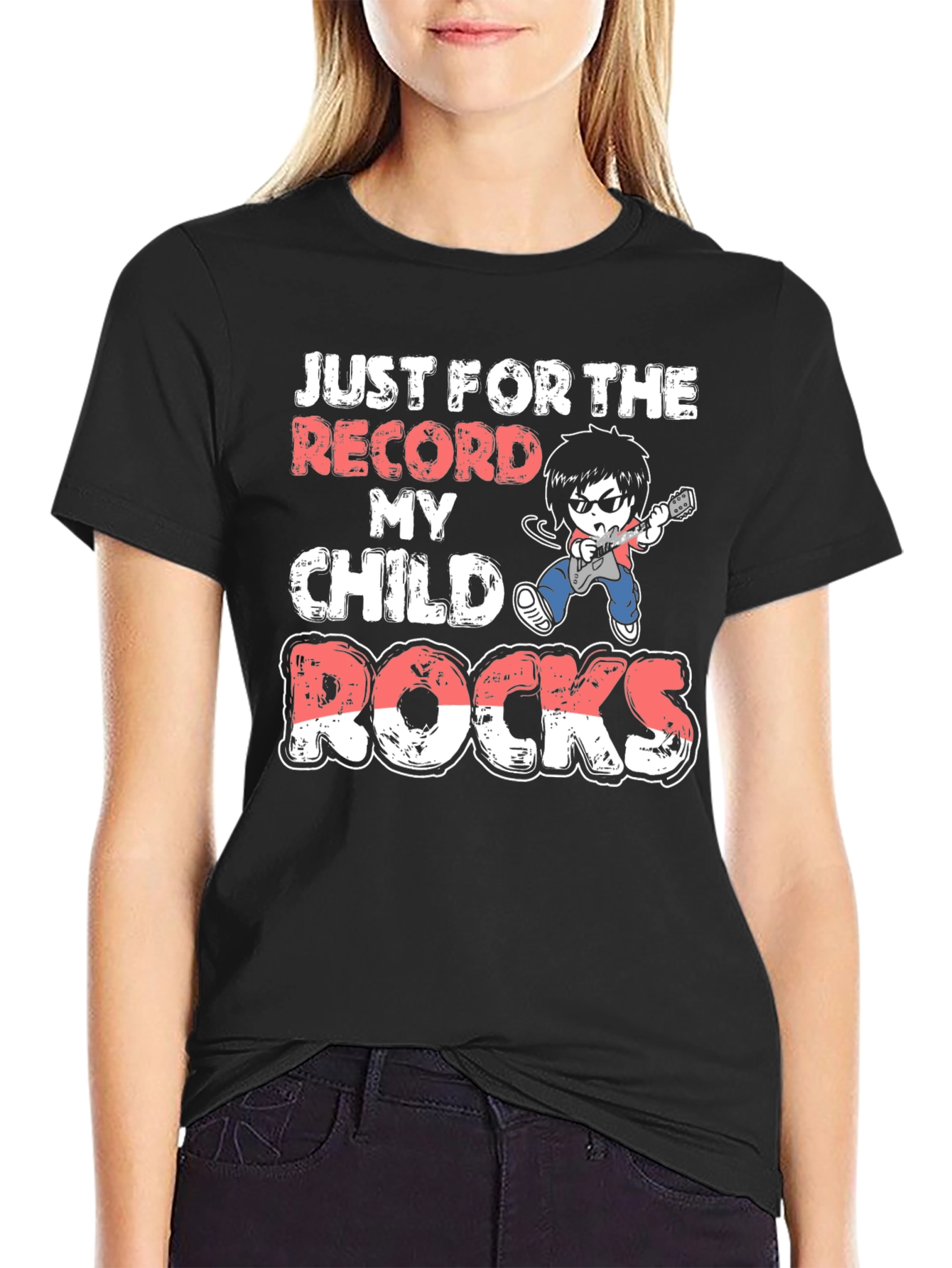 My Child Rocks T-Shirt | Rocker Kid Graphic Tee