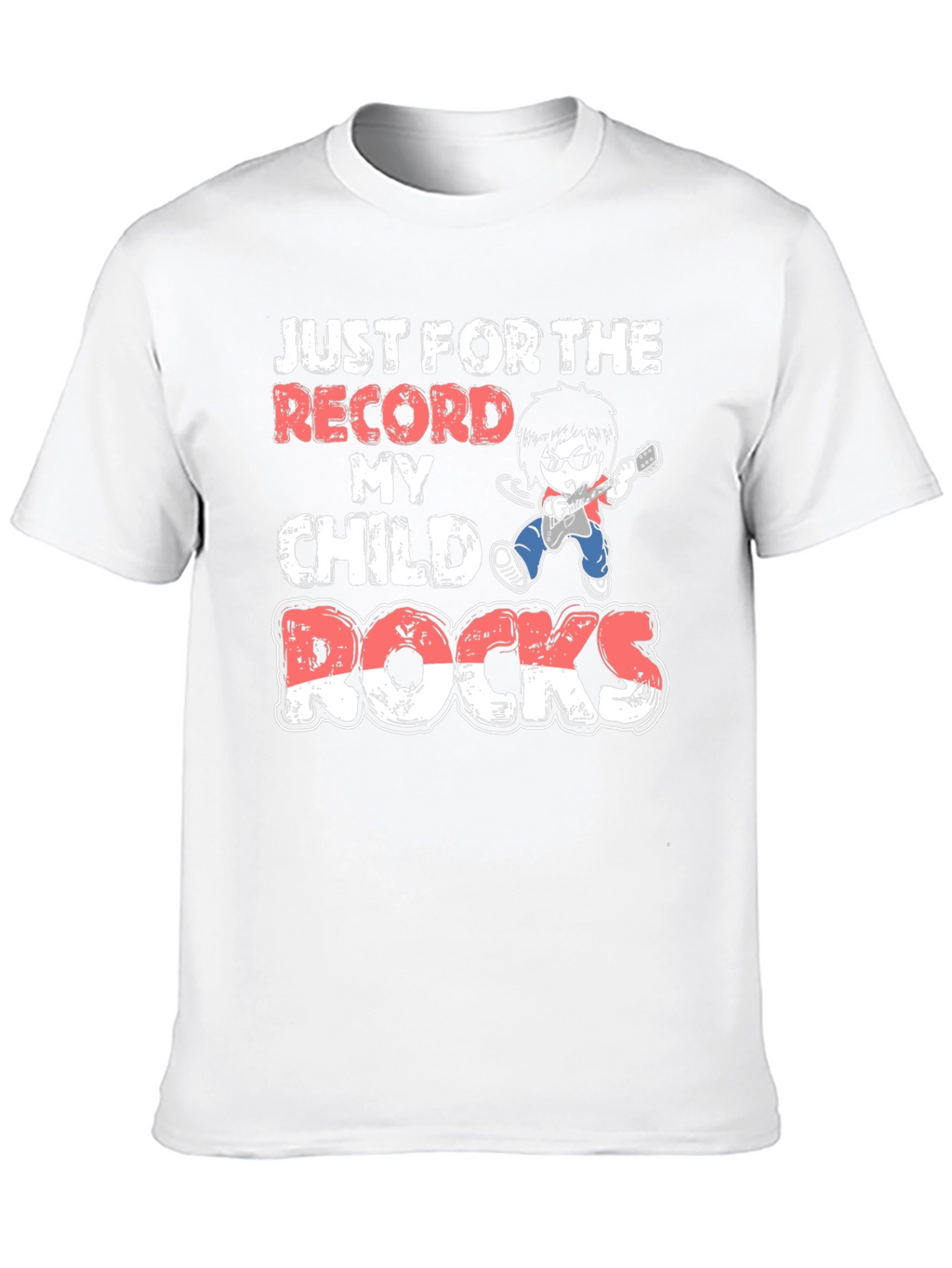 My Child Rocks T-Shirt | Rocker Kid Graphic Tee