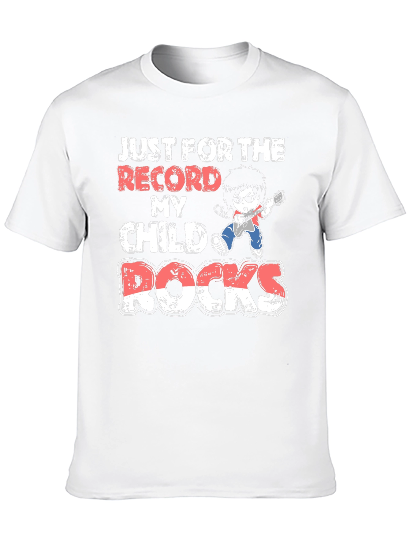 My Child Rocks T-Shirt | Rocker Kid Graphic Tee