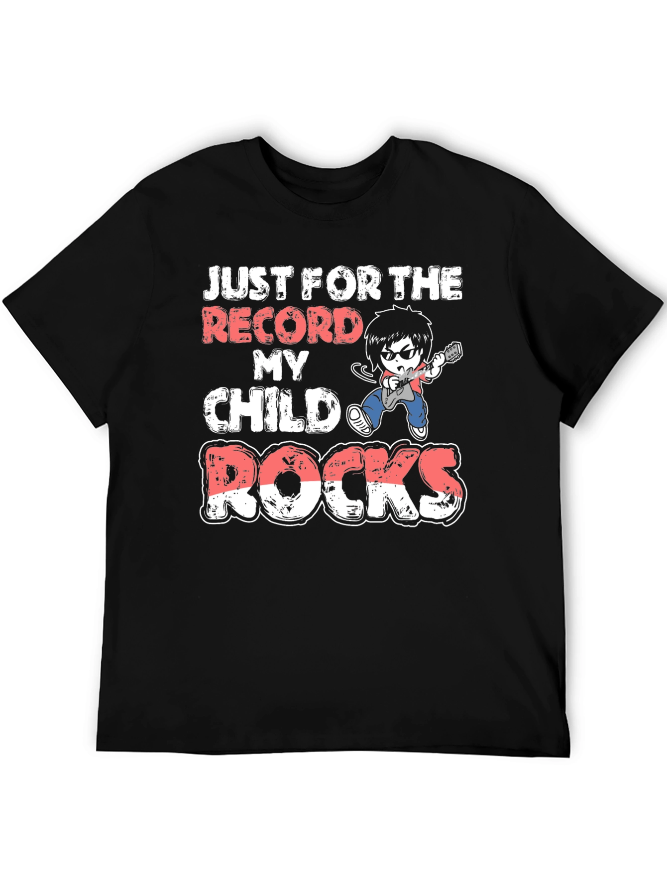 My Child Rocks T-Shirt | Rocker Kid Graphic Tee