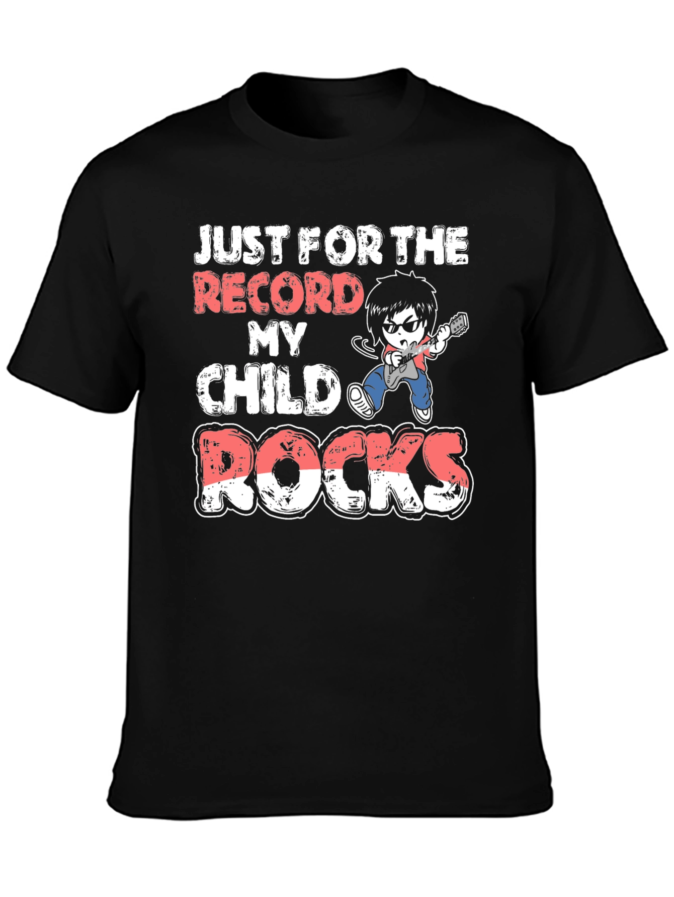 My Child Rocks T-Shirt | Rocker Kid Graphic Tee