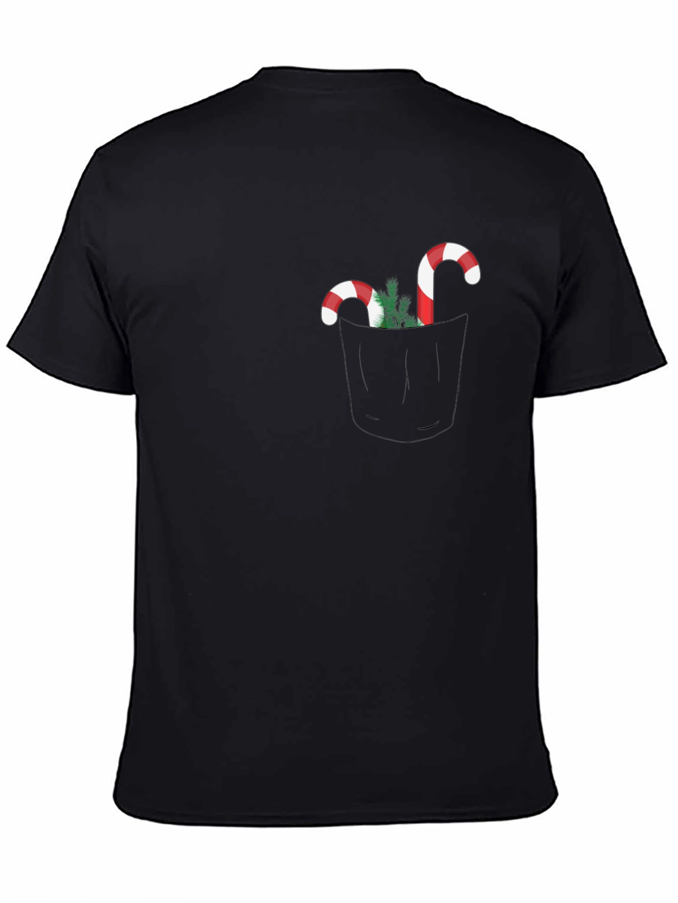 Festive Holiday Pocket T-Shirt