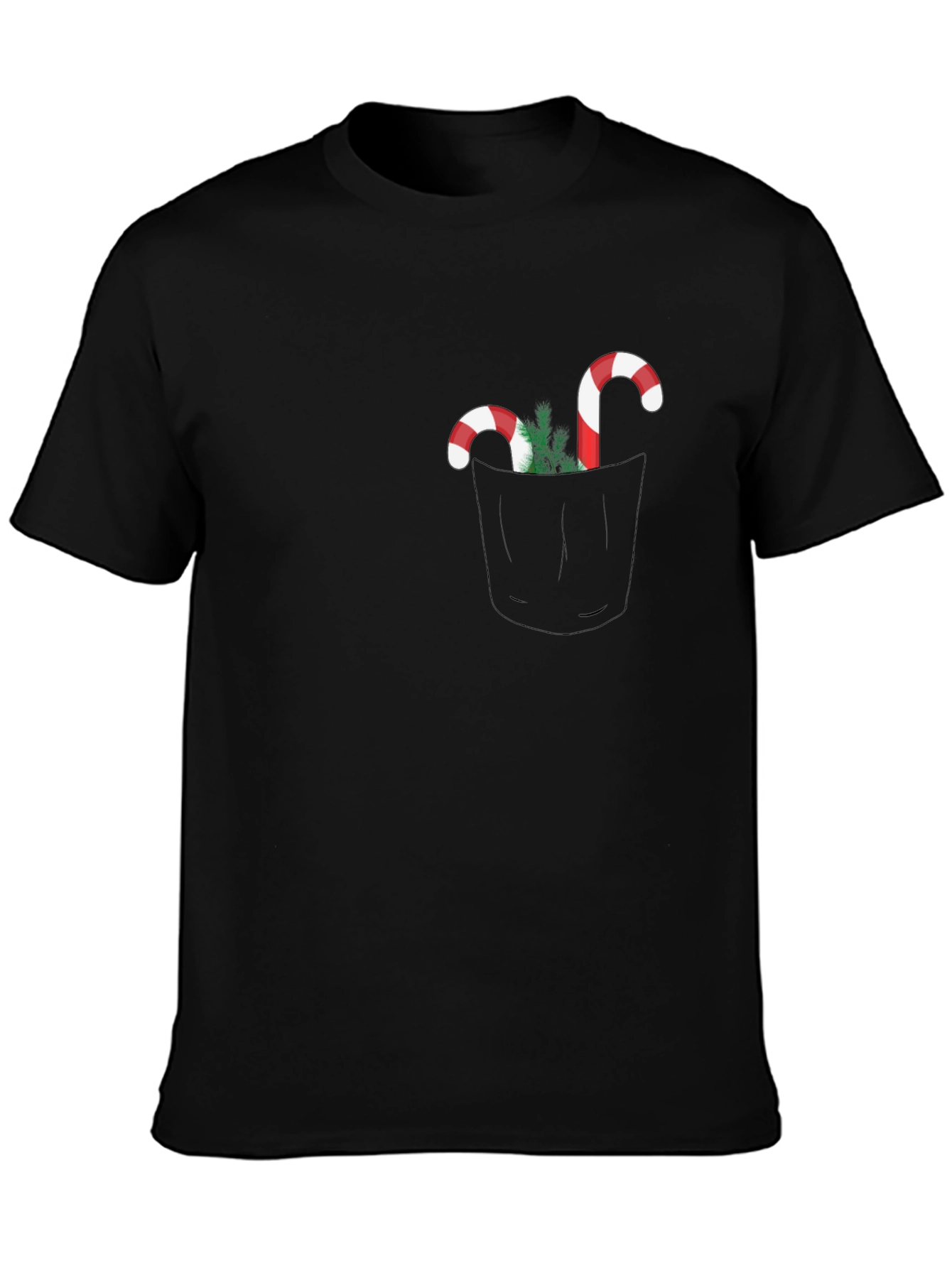 Festive Holiday Pocket T-Shirt