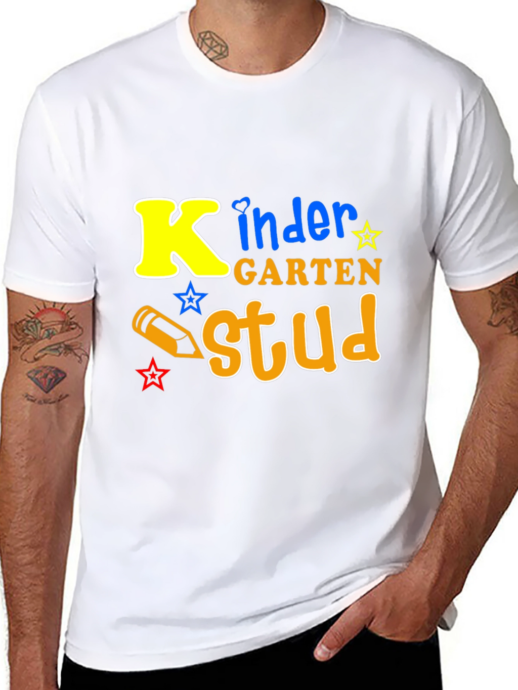 Kindergarten Stud T-Shirt - Back to School