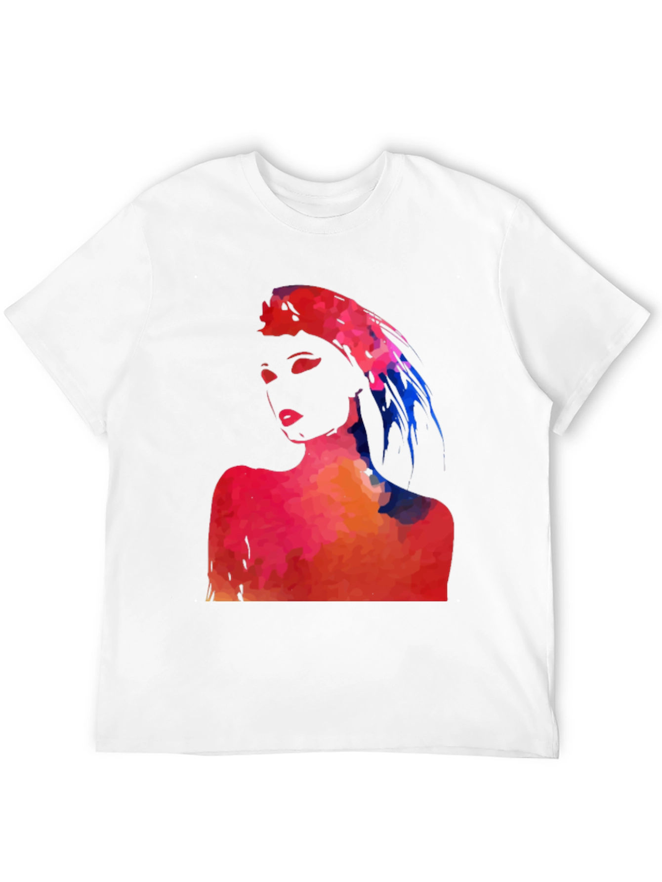 Abstract Woman Graphic Tee - Stylish Unisex T-Shirt