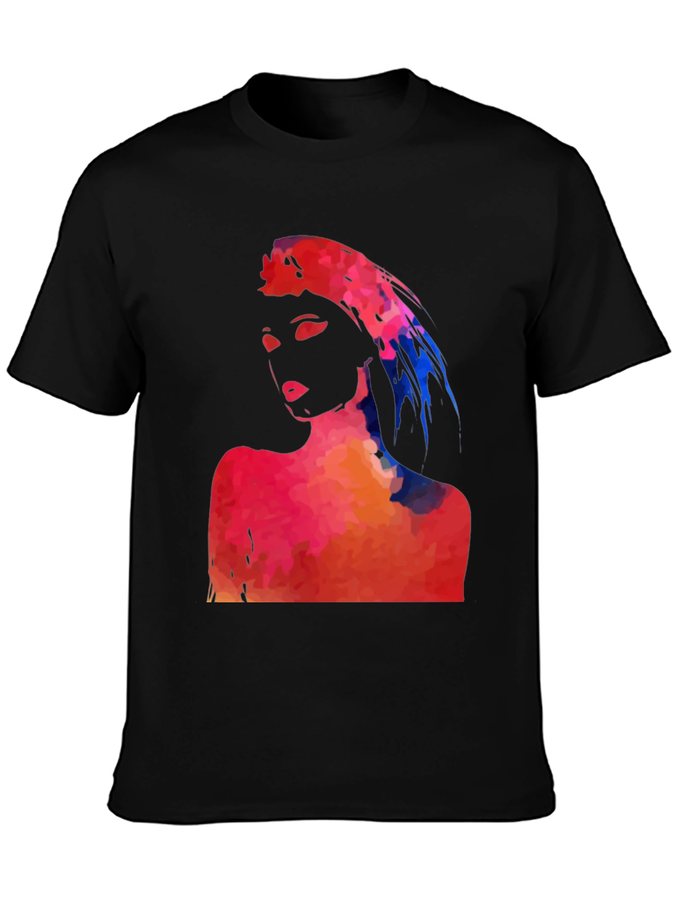 Abstract Woman Graphic Tee - Stylish Unisex T-Shirt