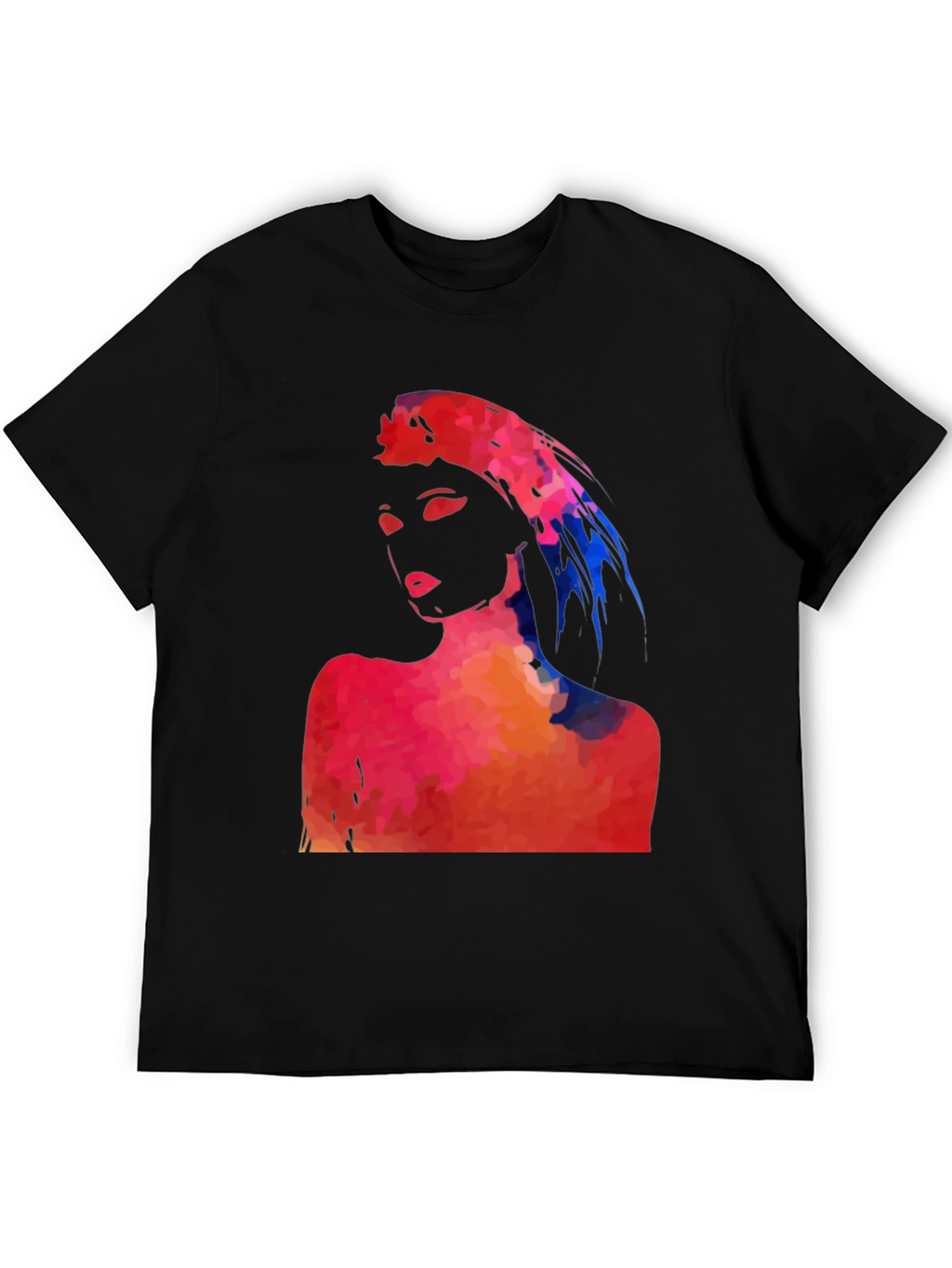 Abstract Woman Graphic Tee - Stylish Unisex T-Shirt
