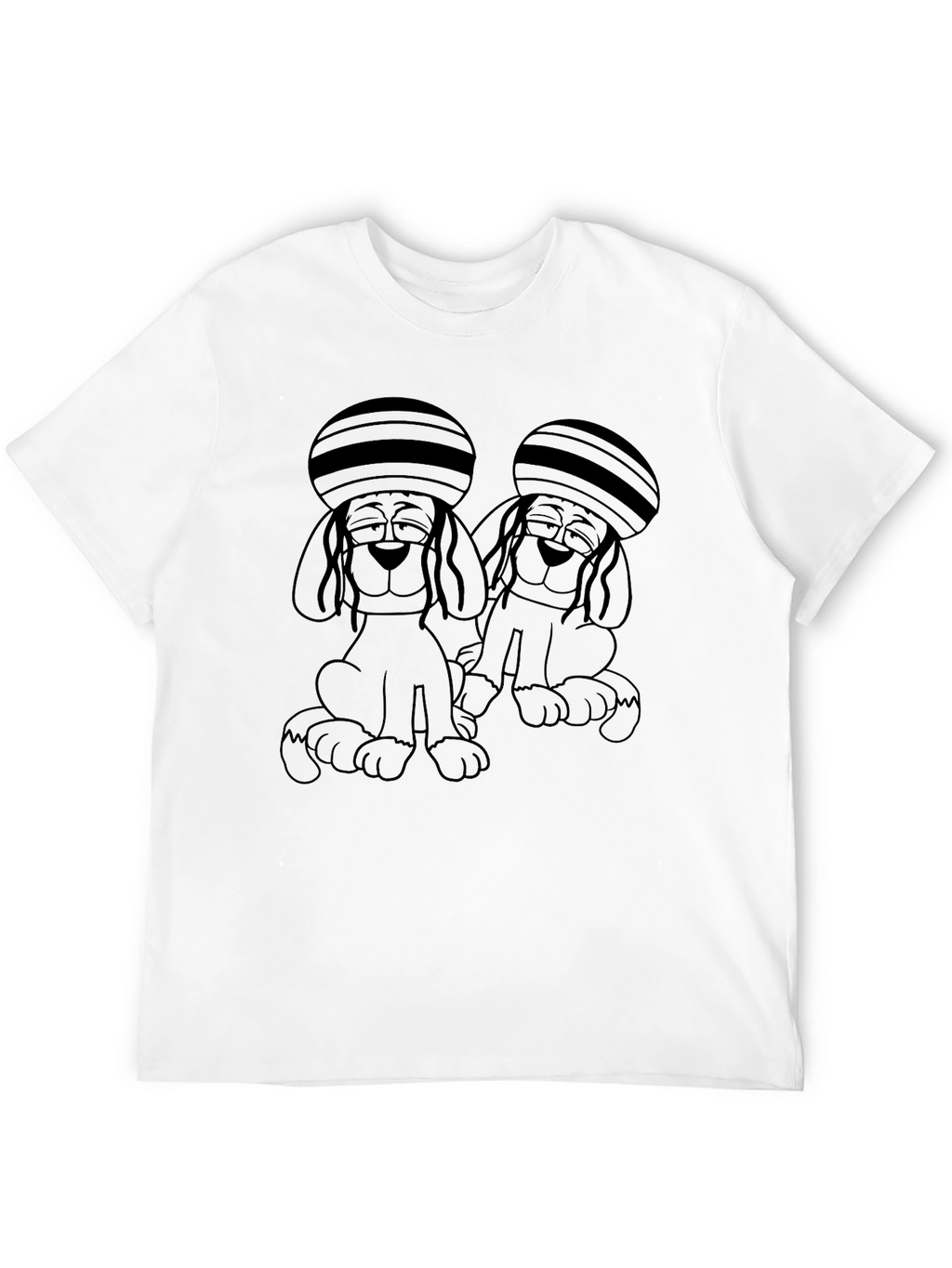 Retro Dog T-Shirt - Groovy Pup Design