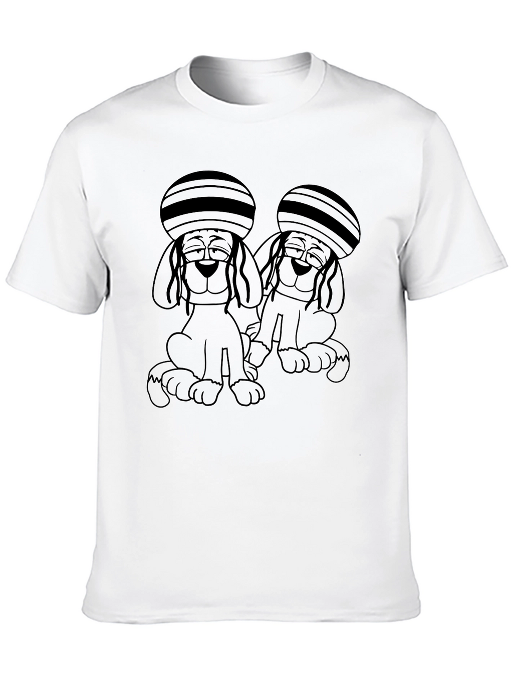 Retro Dog T-Shirt - Groovy Pup Design
