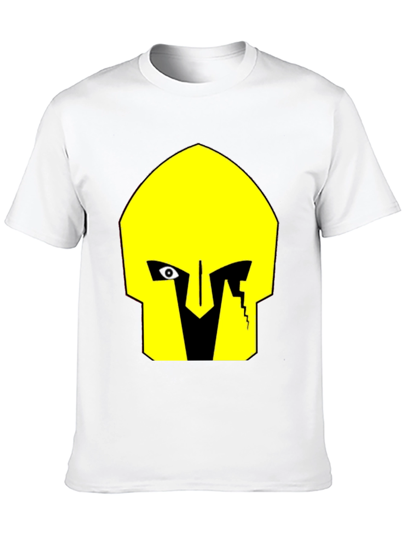 Abstract Graphic T-Shirt - Black