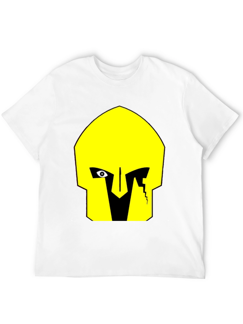Abstract Graphic T-Shirt - Black