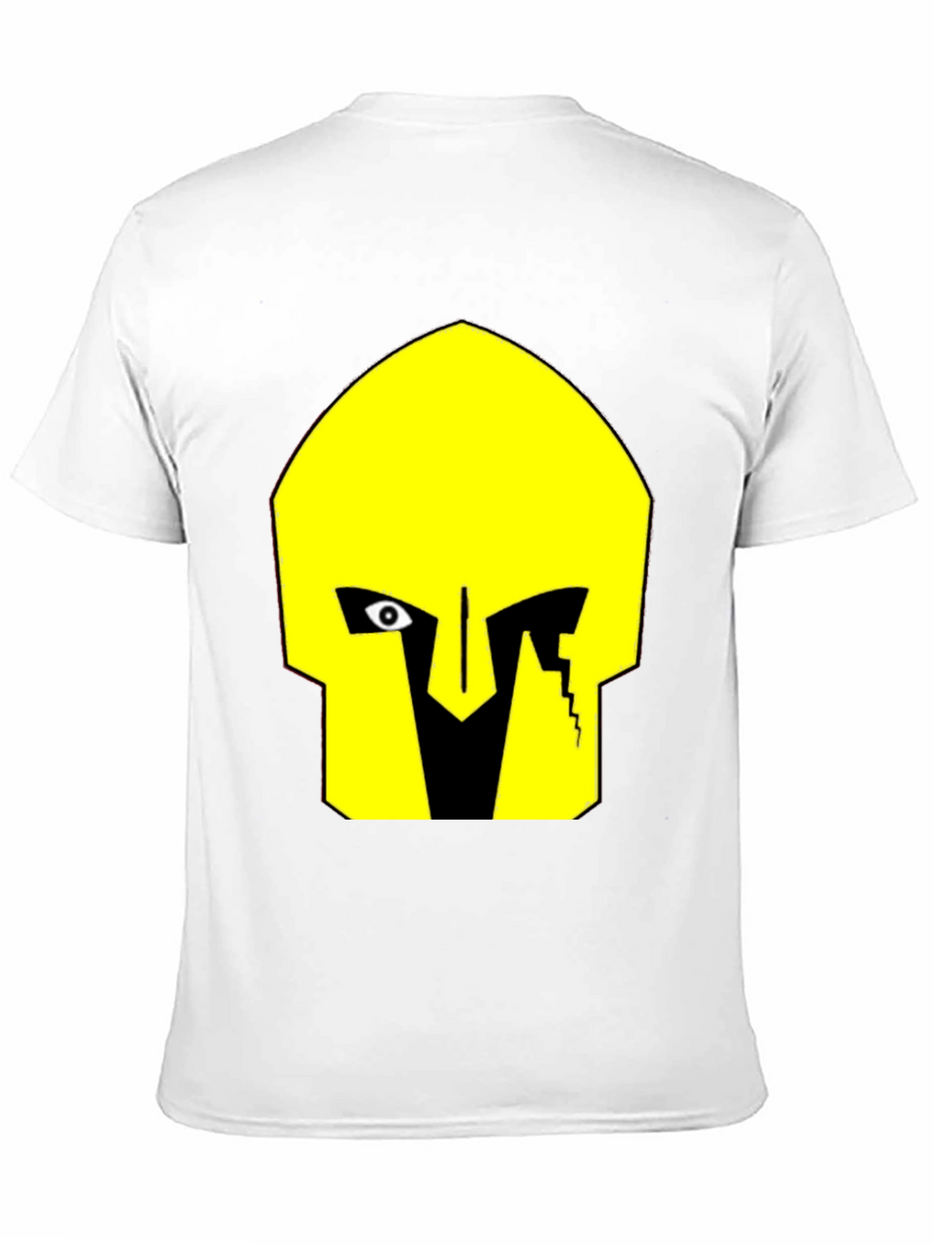 Abstract Graphic T-Shirt - Black
