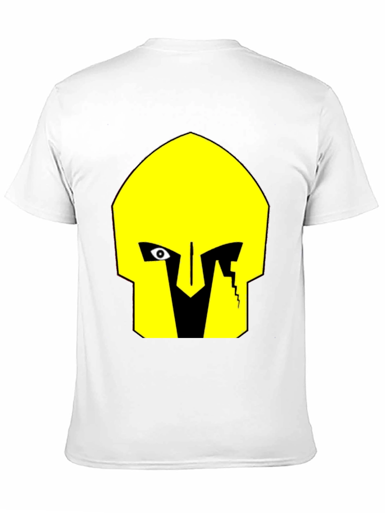 Abstract Graphic T-Shirt - Black