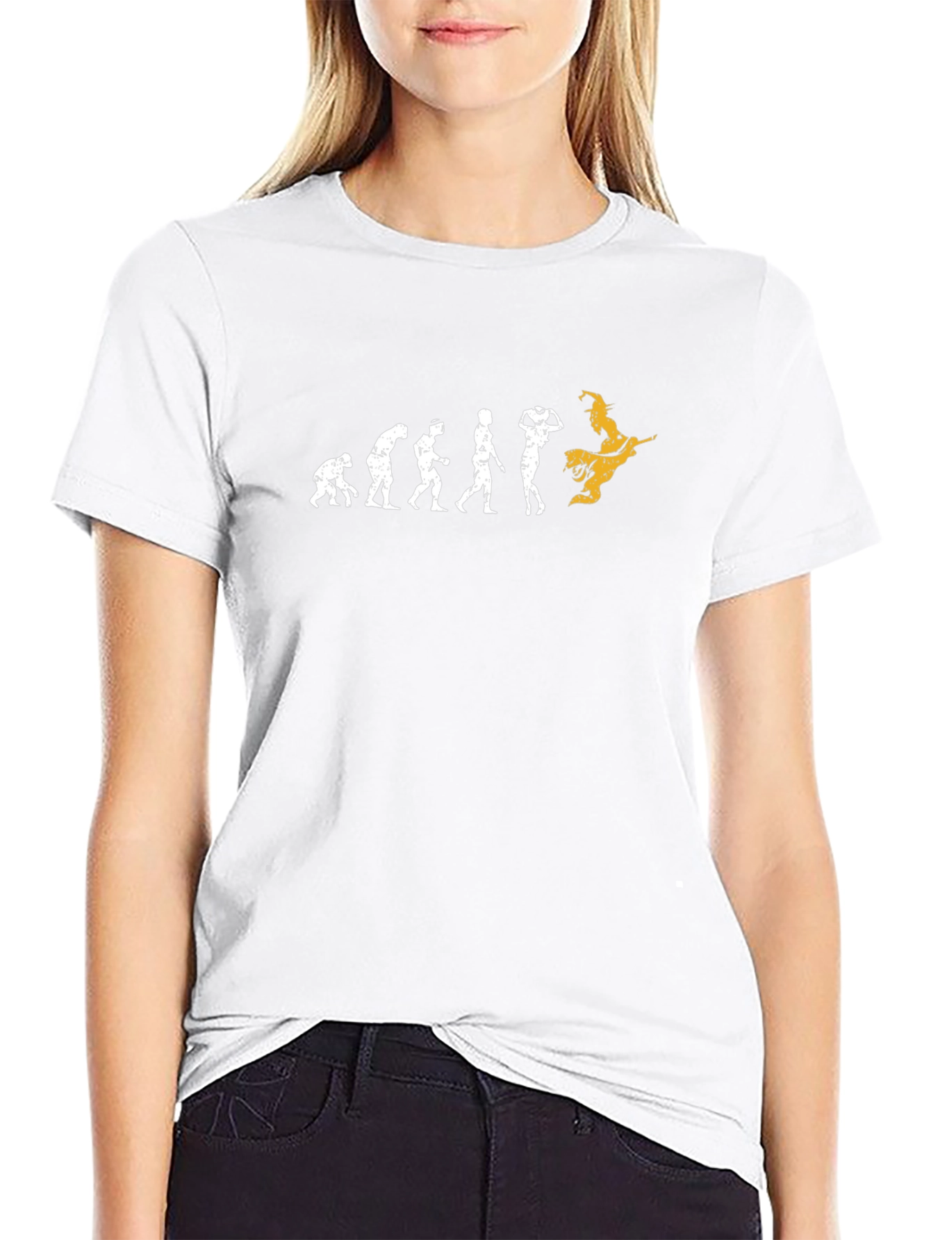 Evolution of the Witch T-Shirt - Black
