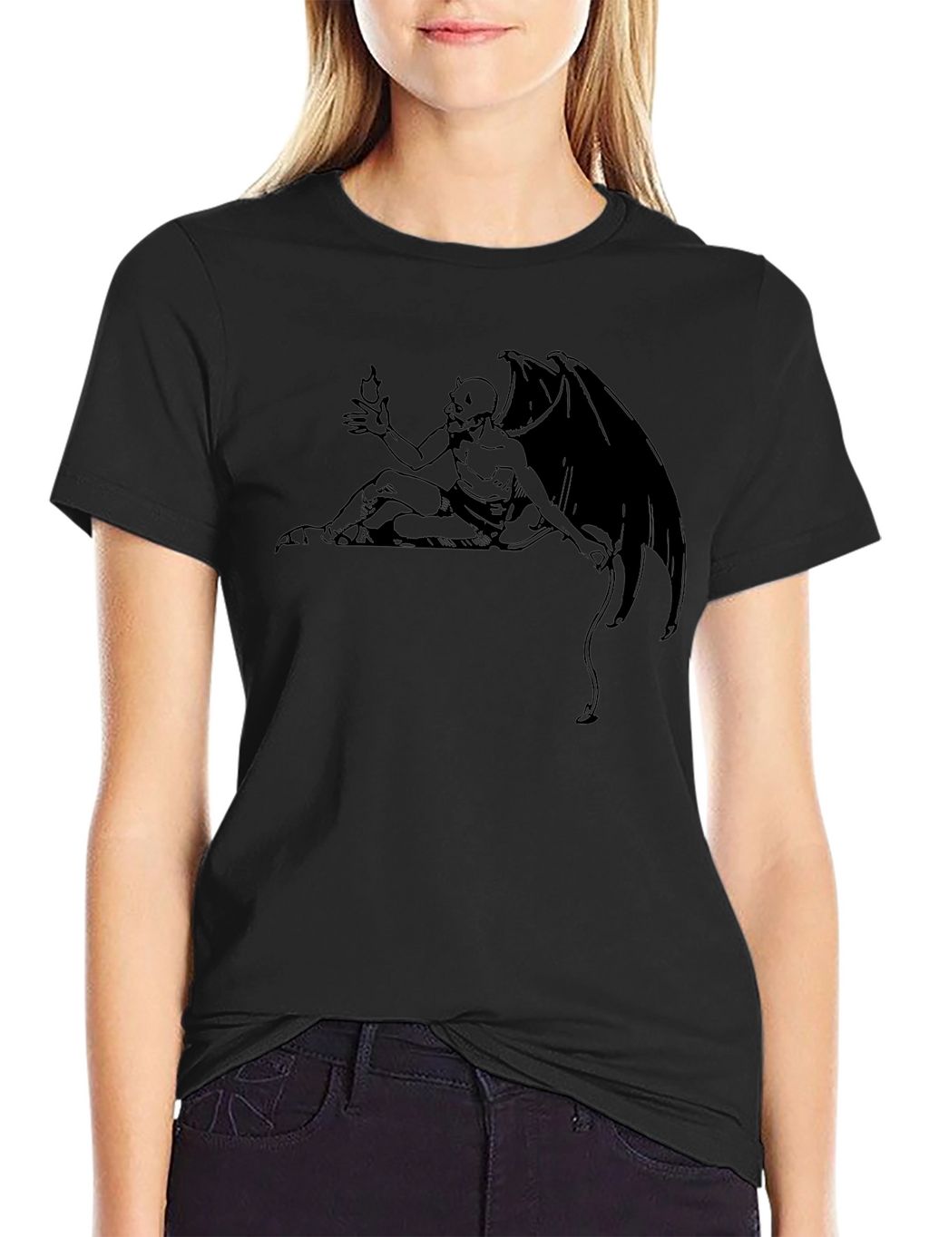 Gargoyle Graphic Black T-Shirt