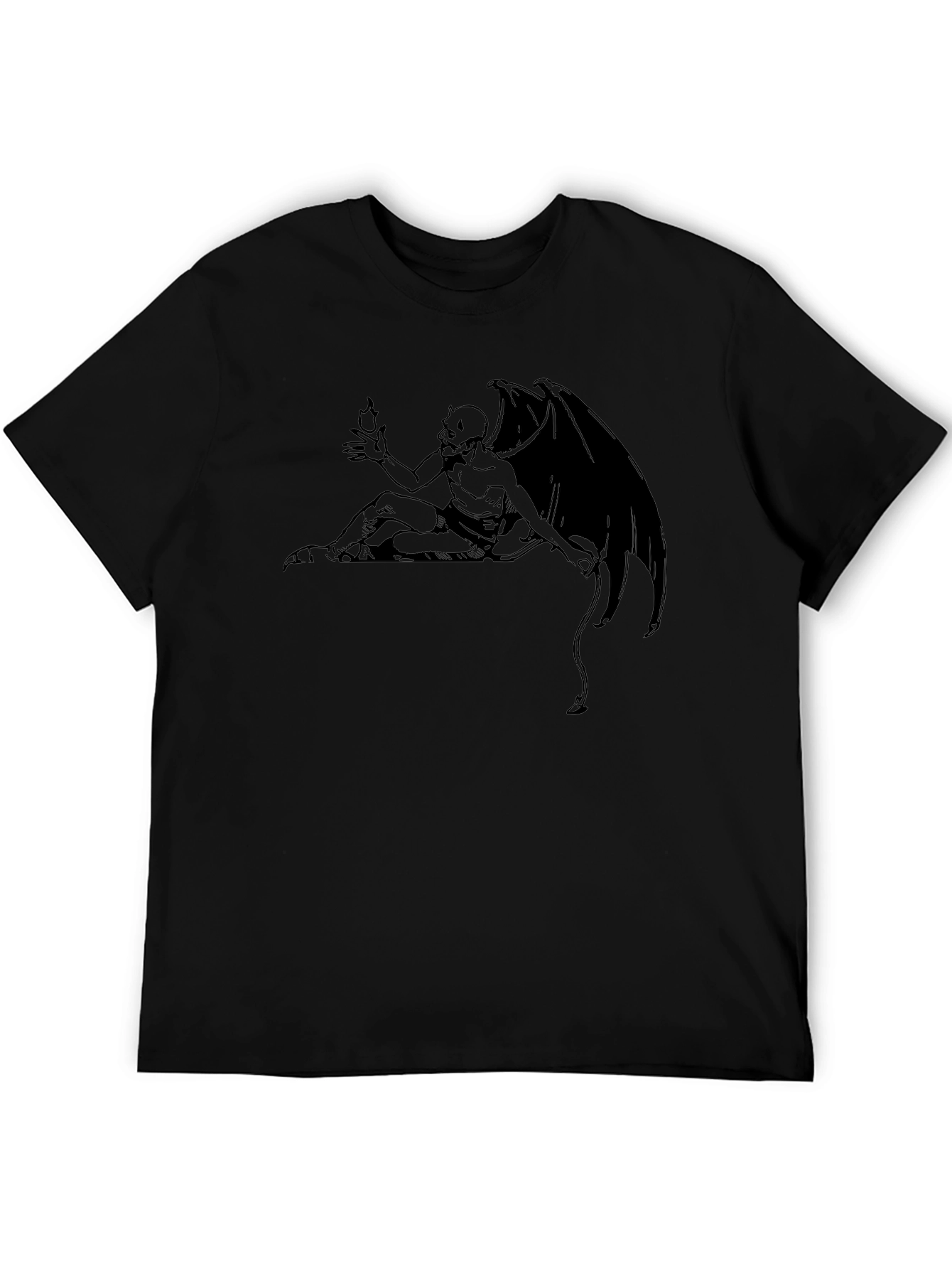 Gargoyle Graphic Black T-Shirt