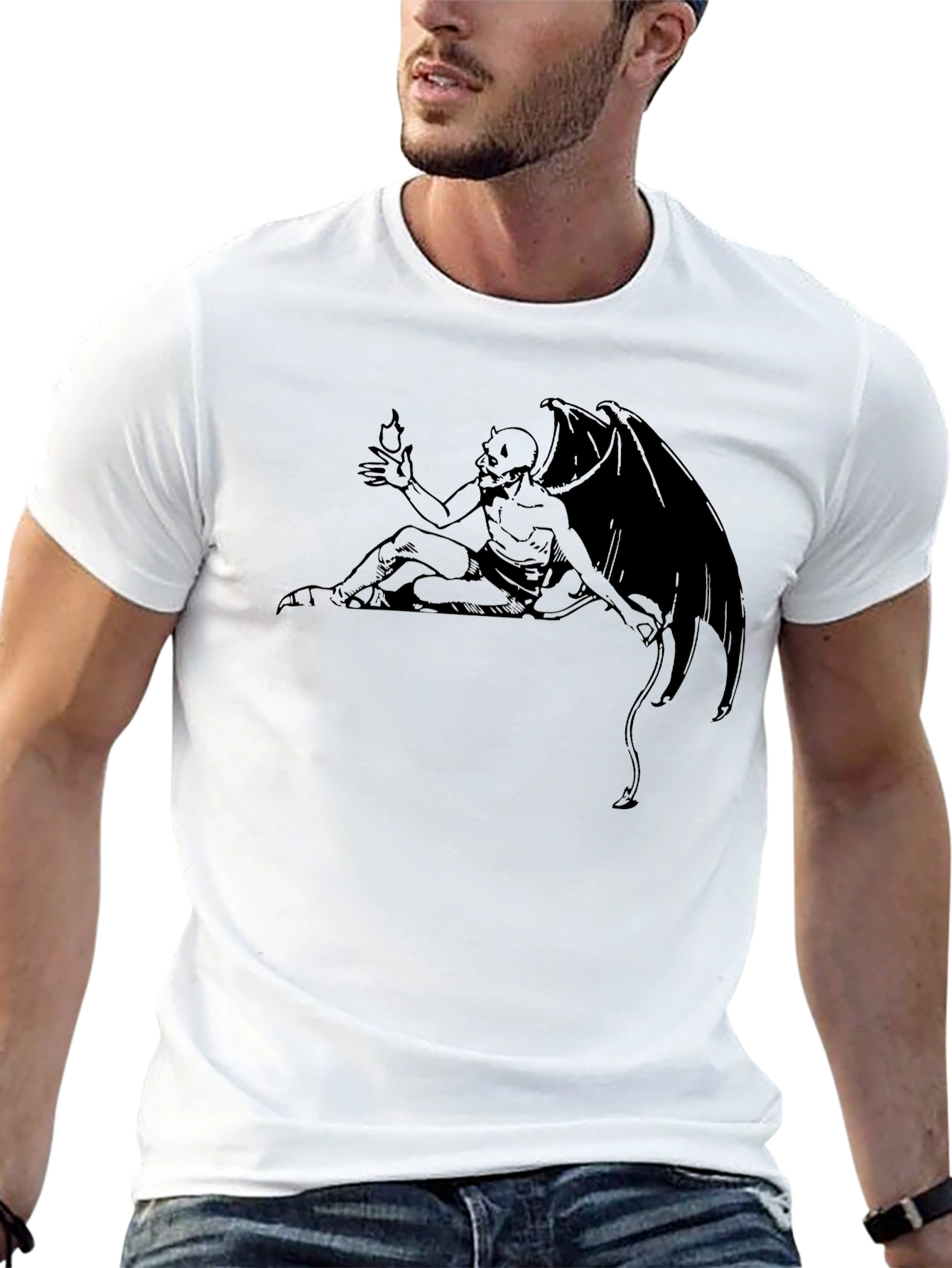 Gargoyle Graphic Black T-Shirt