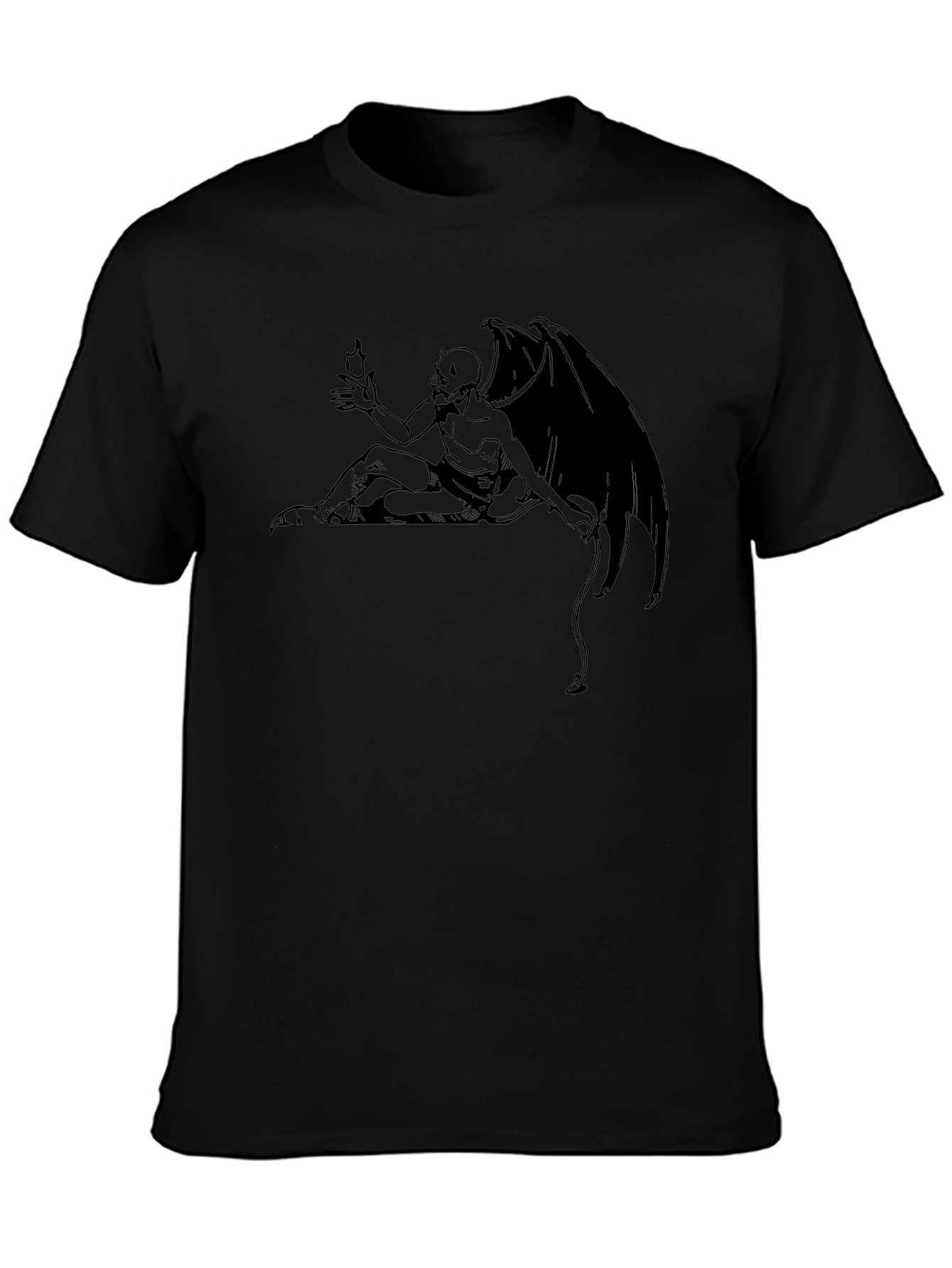 Gargoyle Graphic Black T-Shirt