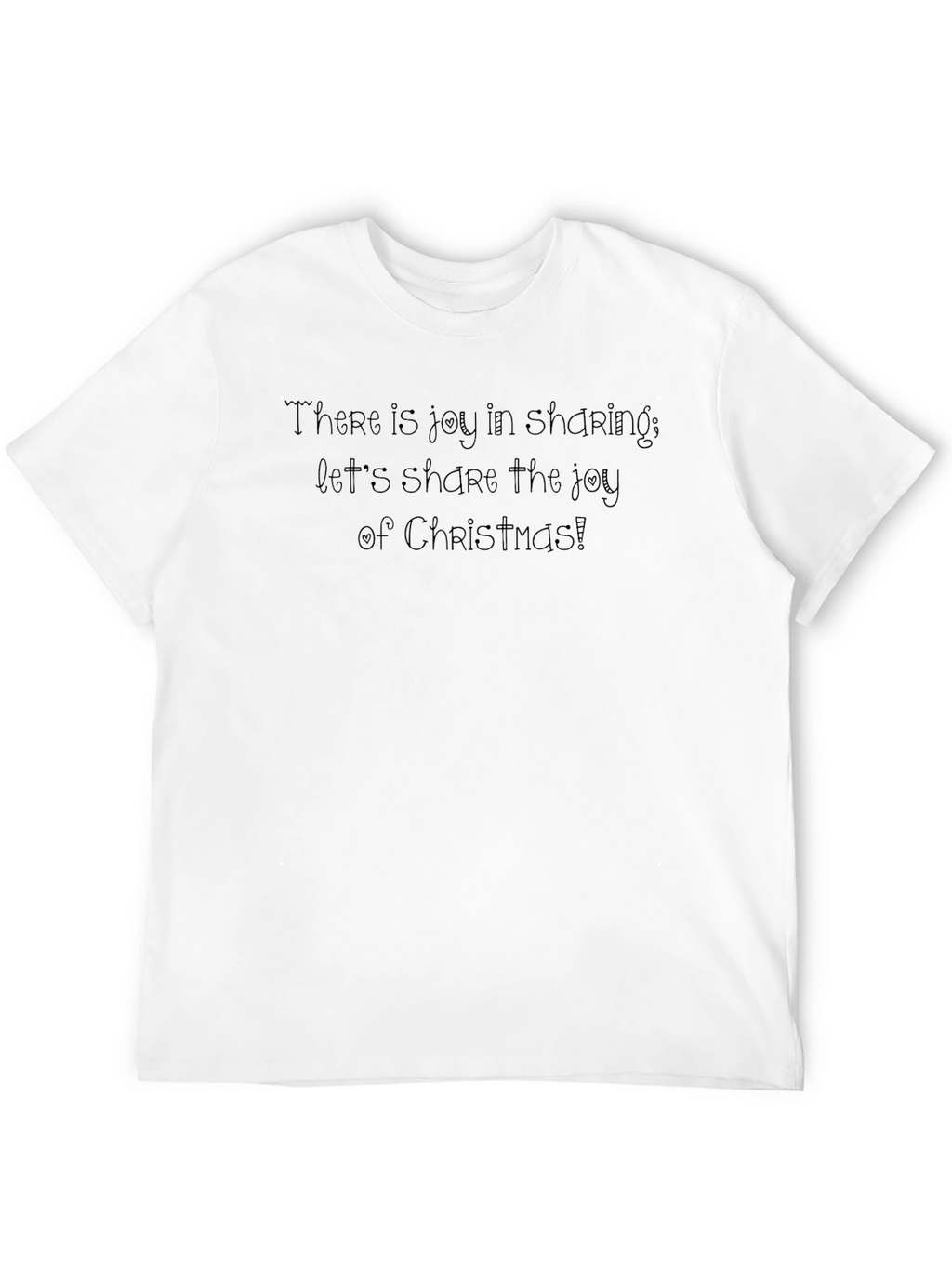 Joy of Sharing Christmas Graphic Tee