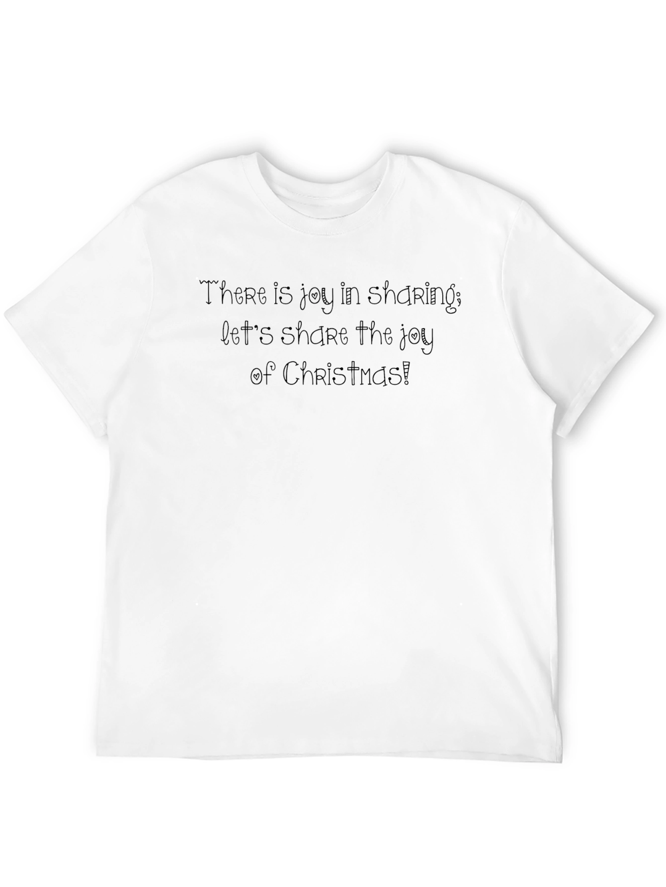 Joy of Sharing Christmas Graphic Tee