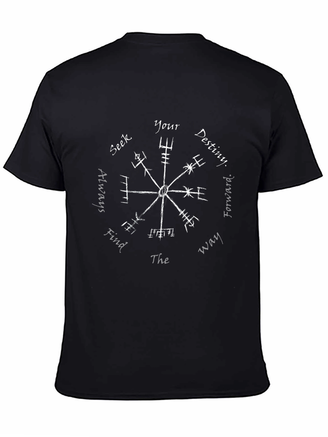 Viking Compass Graphic T-Shirt