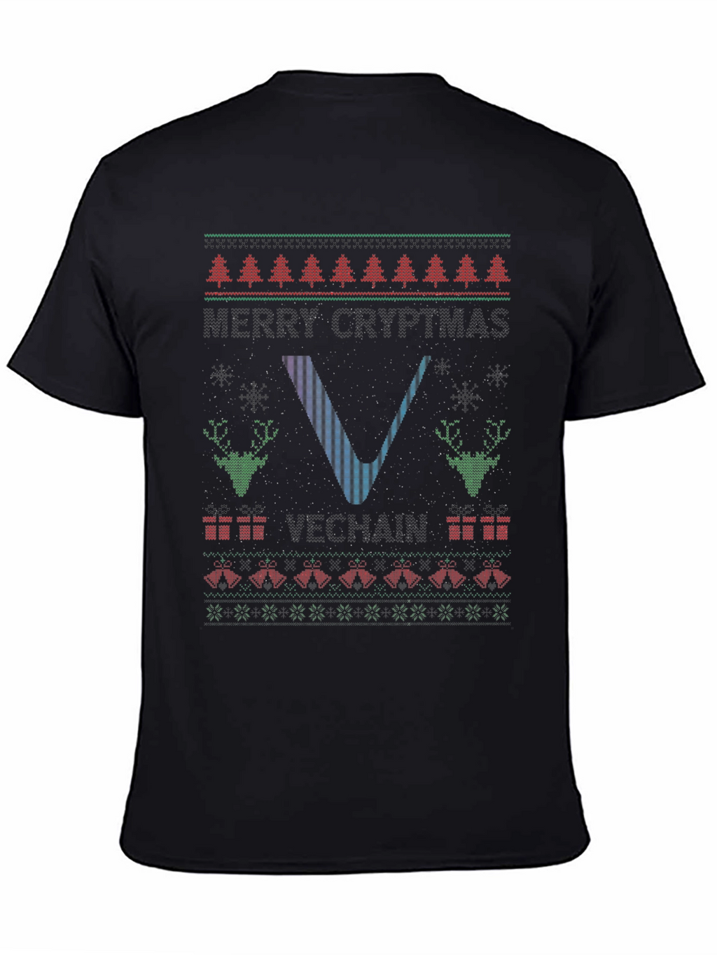 Ugly Christmas Sweater Style T-Shirt