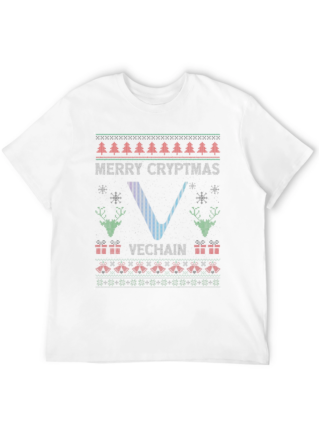 Ugly Christmas Sweater Style T-Shirt