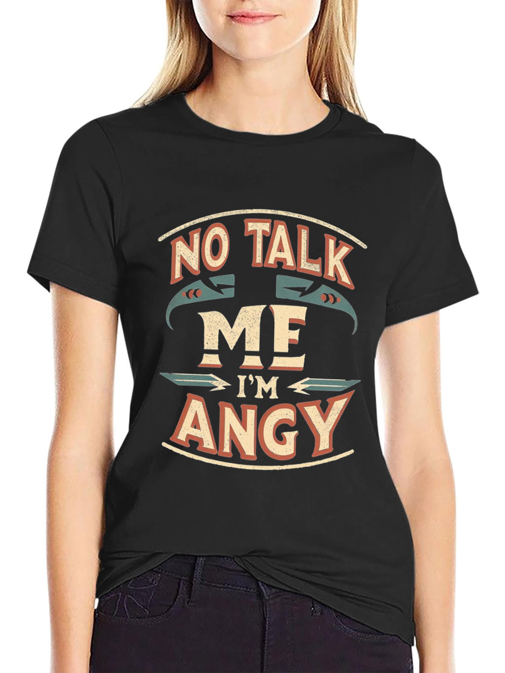 No Talk Me Im Angy T-Shirt