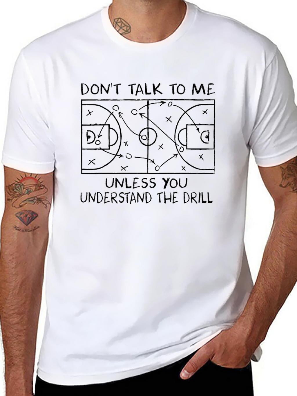 Basketball Drill T-Shirt - Dont Talk To Me
