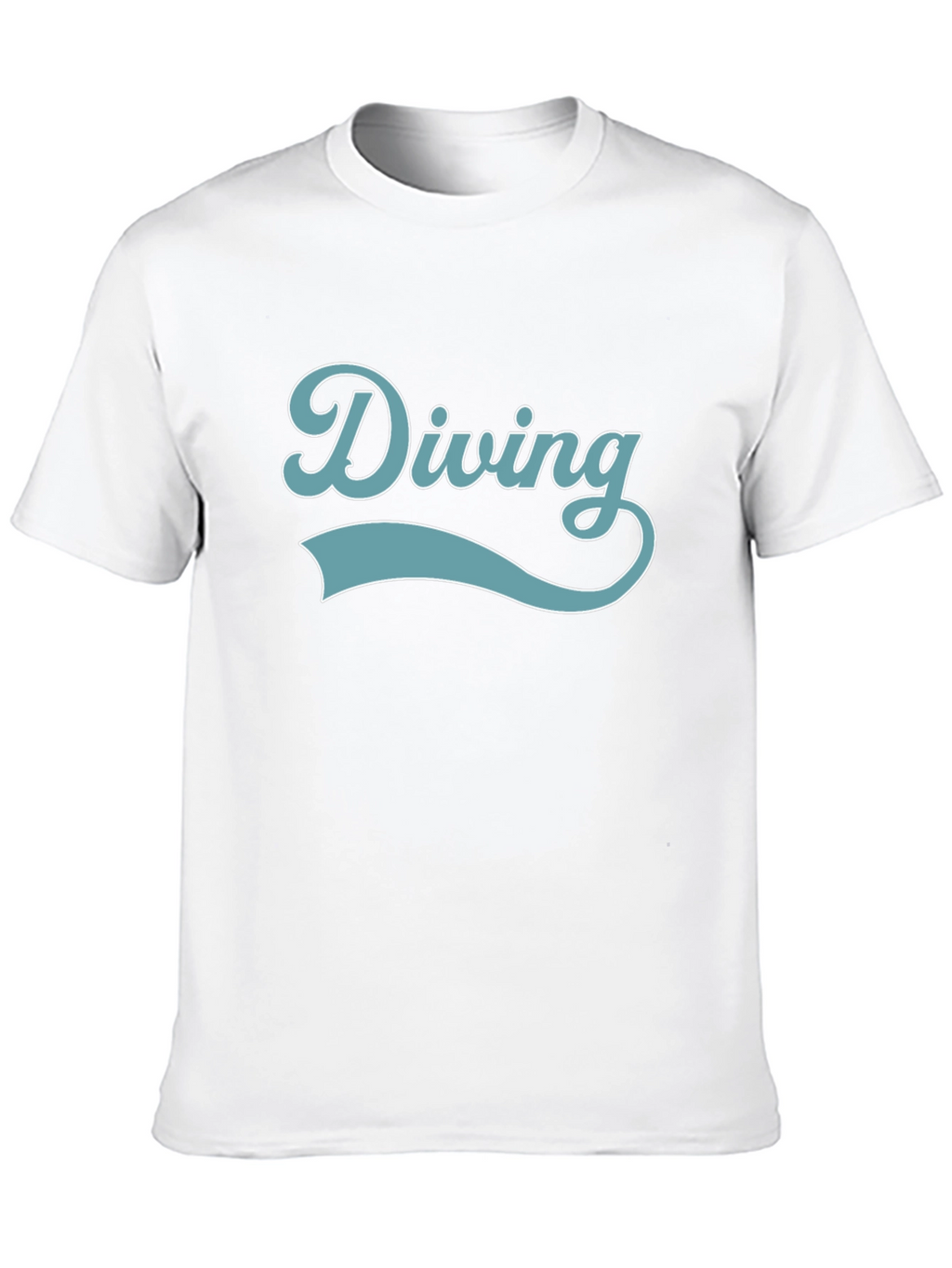 Diving Graphic T-Shirt - Retro Style