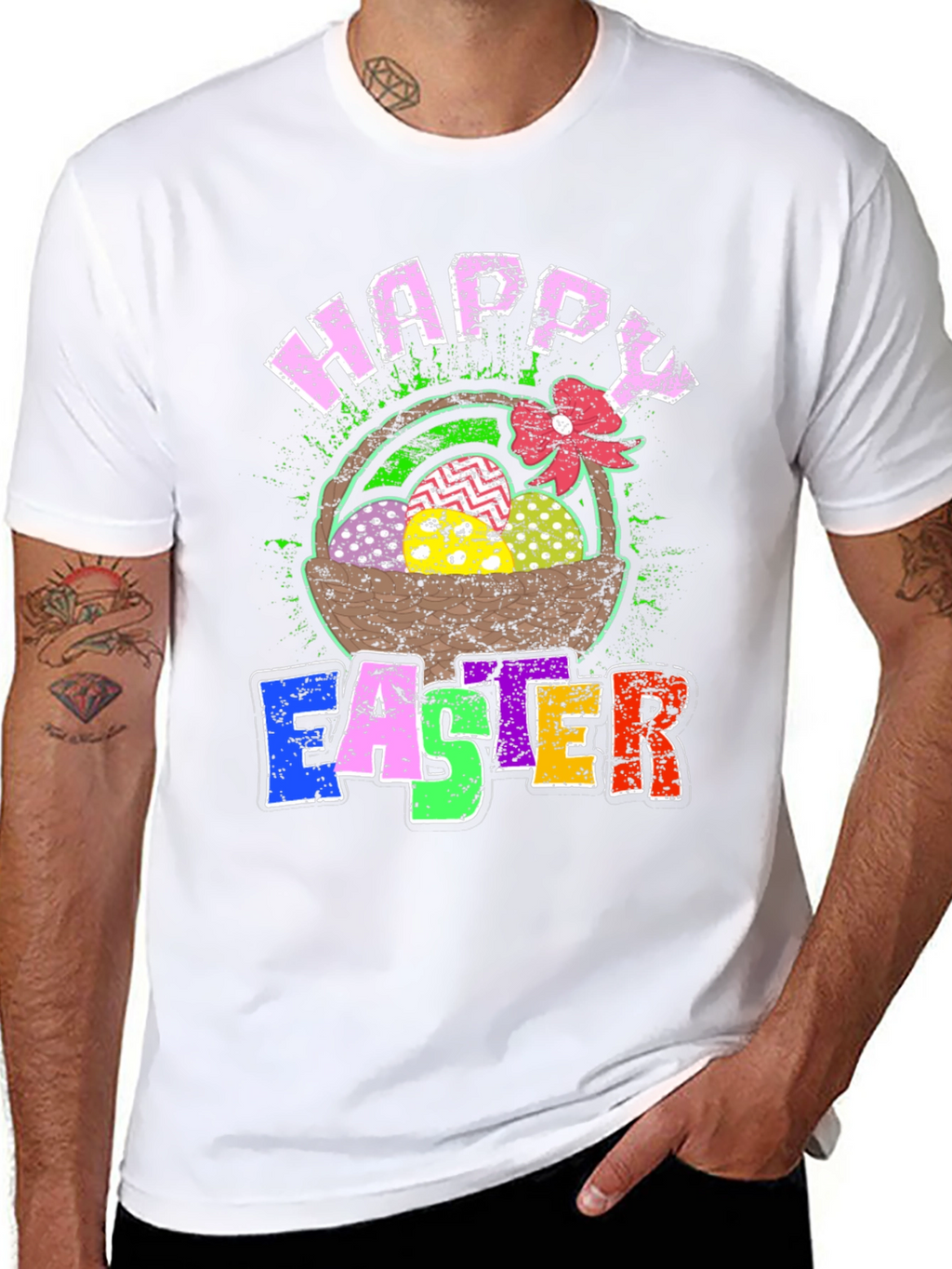 Happy Easter Graphic T-Shirt